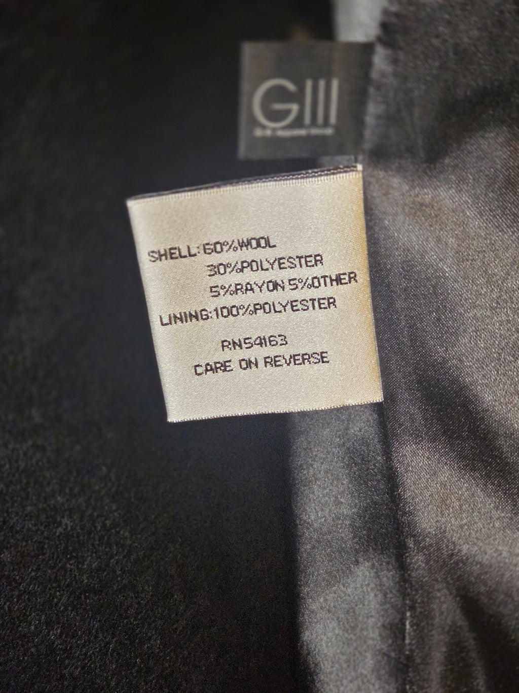 KENNETH COLE COAT SIZE 4
