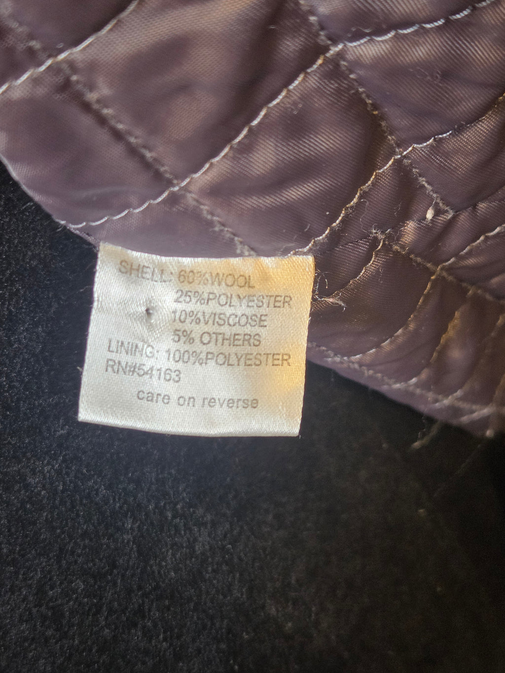 CALVIN KLEIN PEACOAT SIZE L
