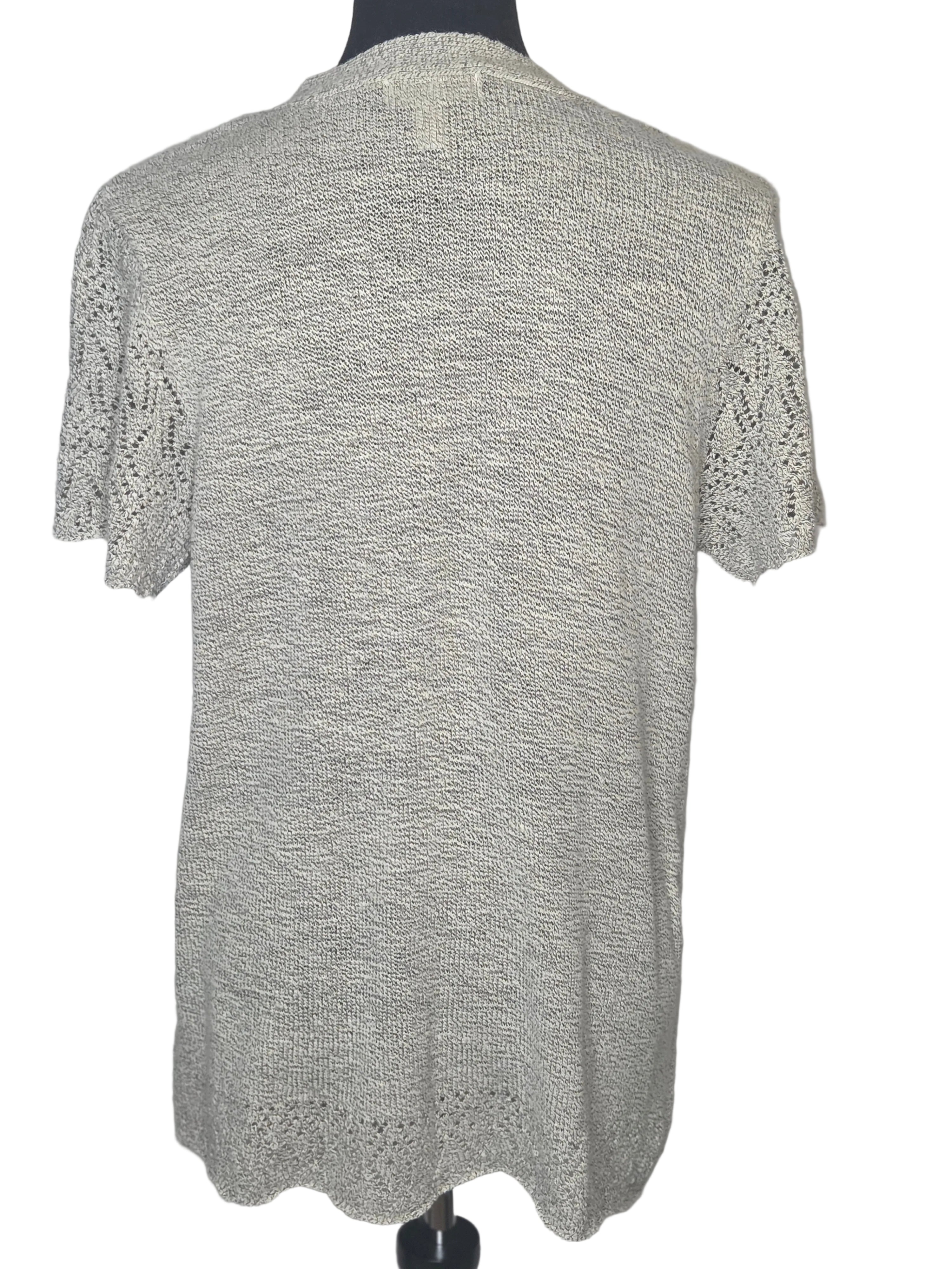 DRESS BARN LIGHT WEIGHT CROCHET CARDIGAN  SIZE XL