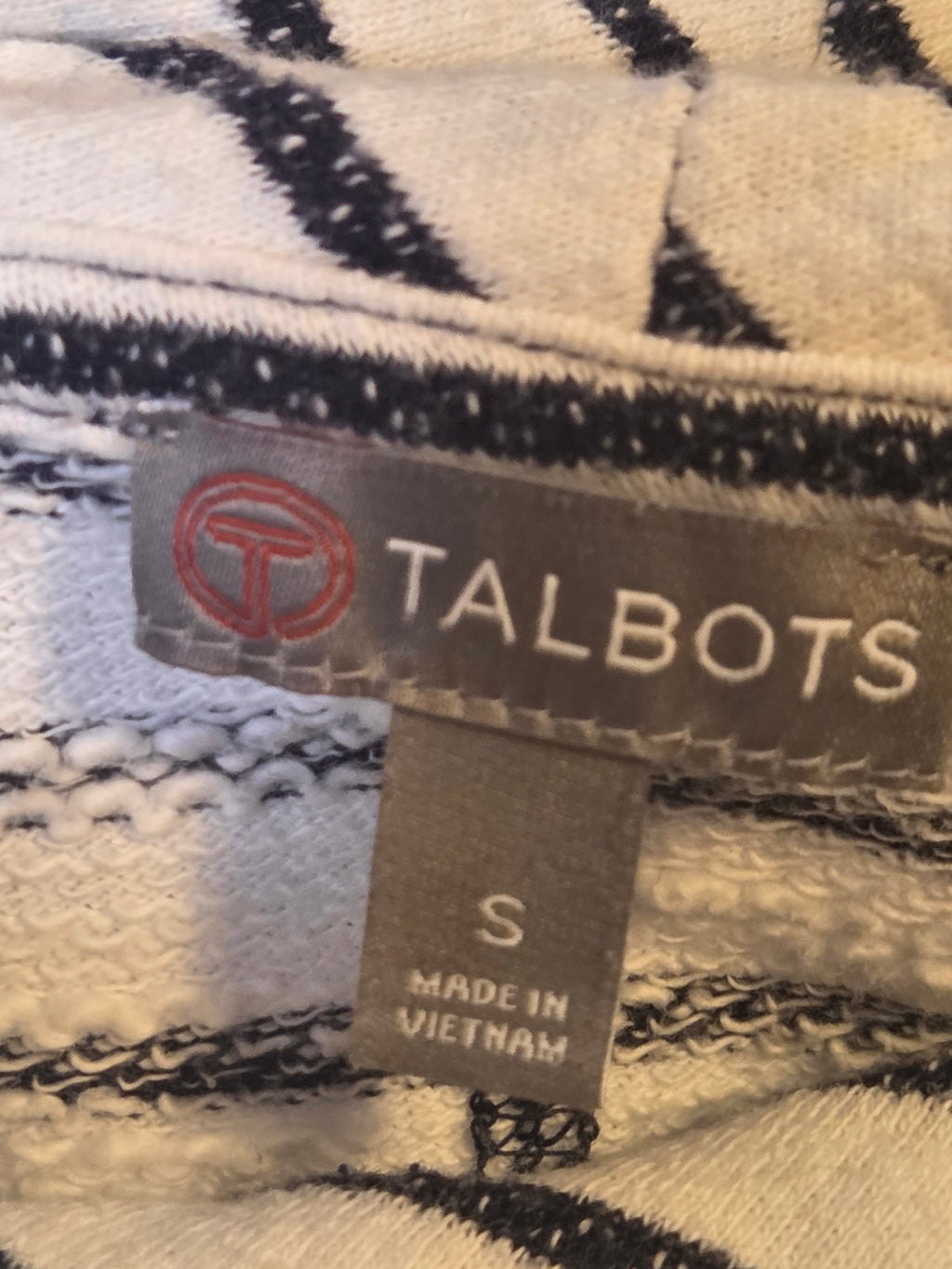 TALBOTS PULLOVER SHIRT SIZE S