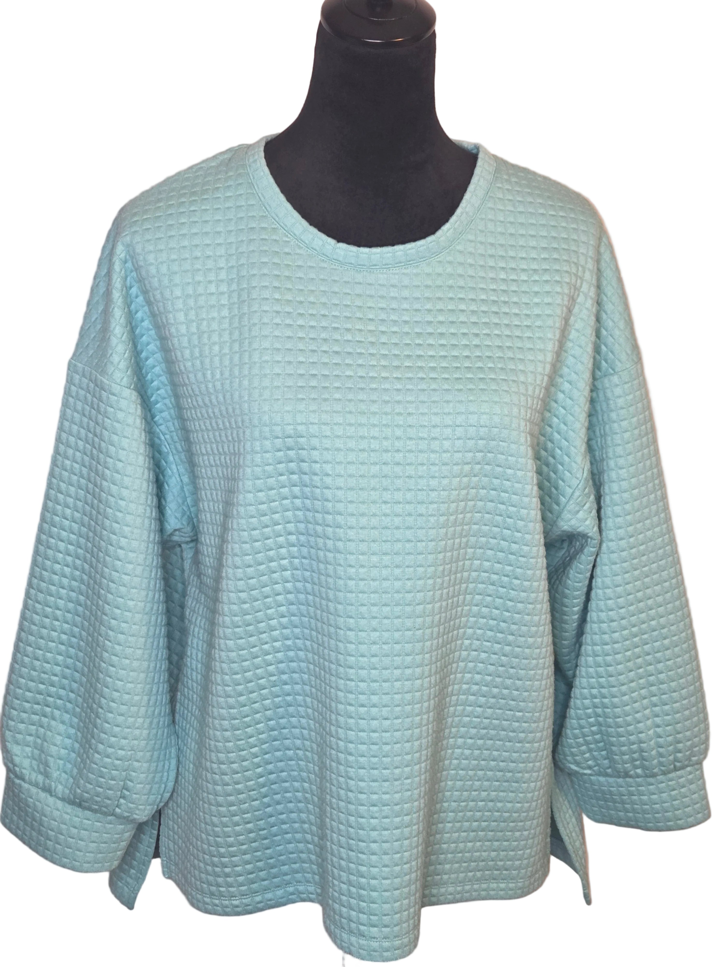 CHICO'S QUILTED TOP SIZE 2/L