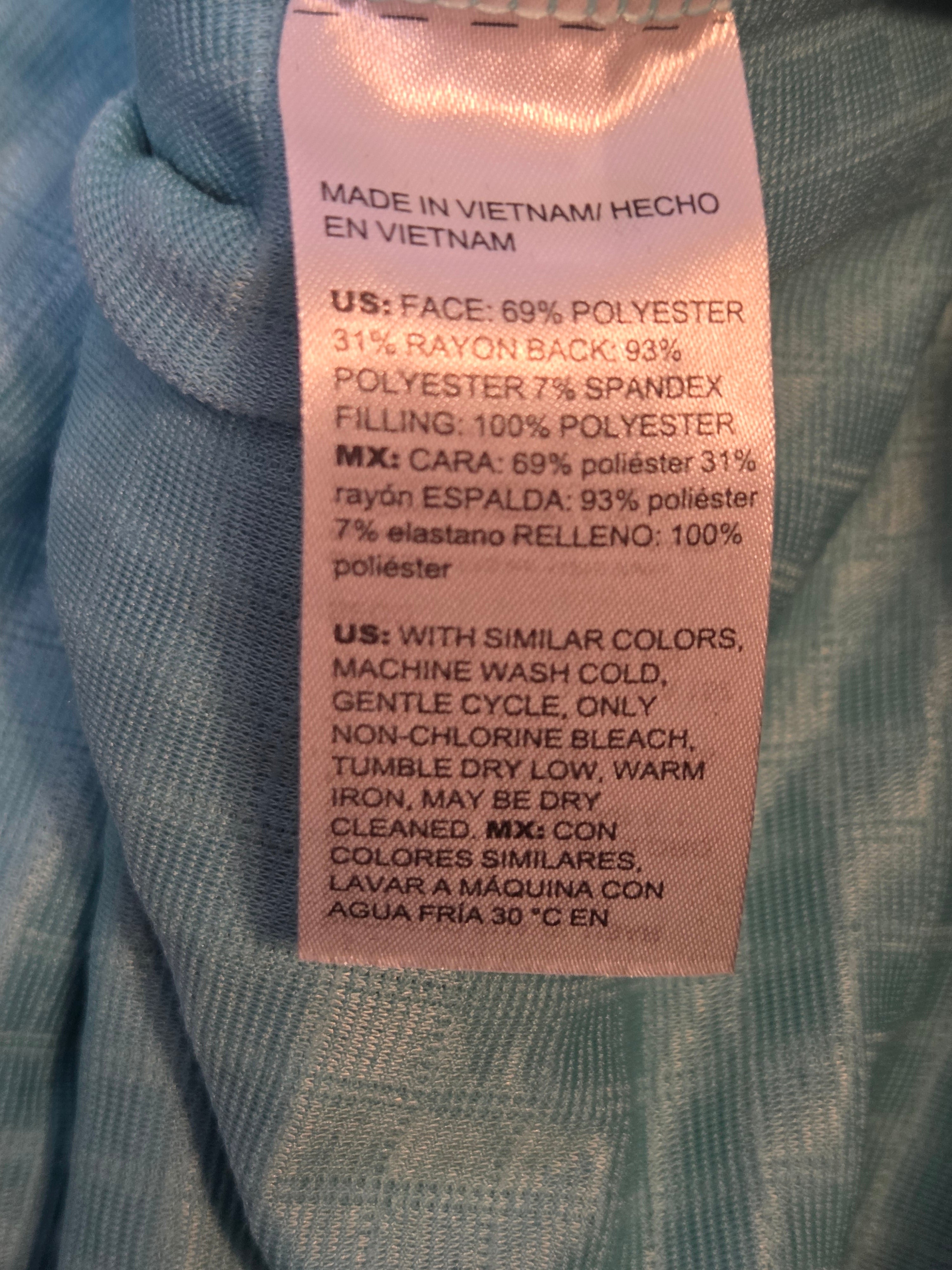 CHICO'S QUILTED TOP SIZE 2/L