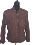 DRESS BARN DENIM JACKET SIZE L