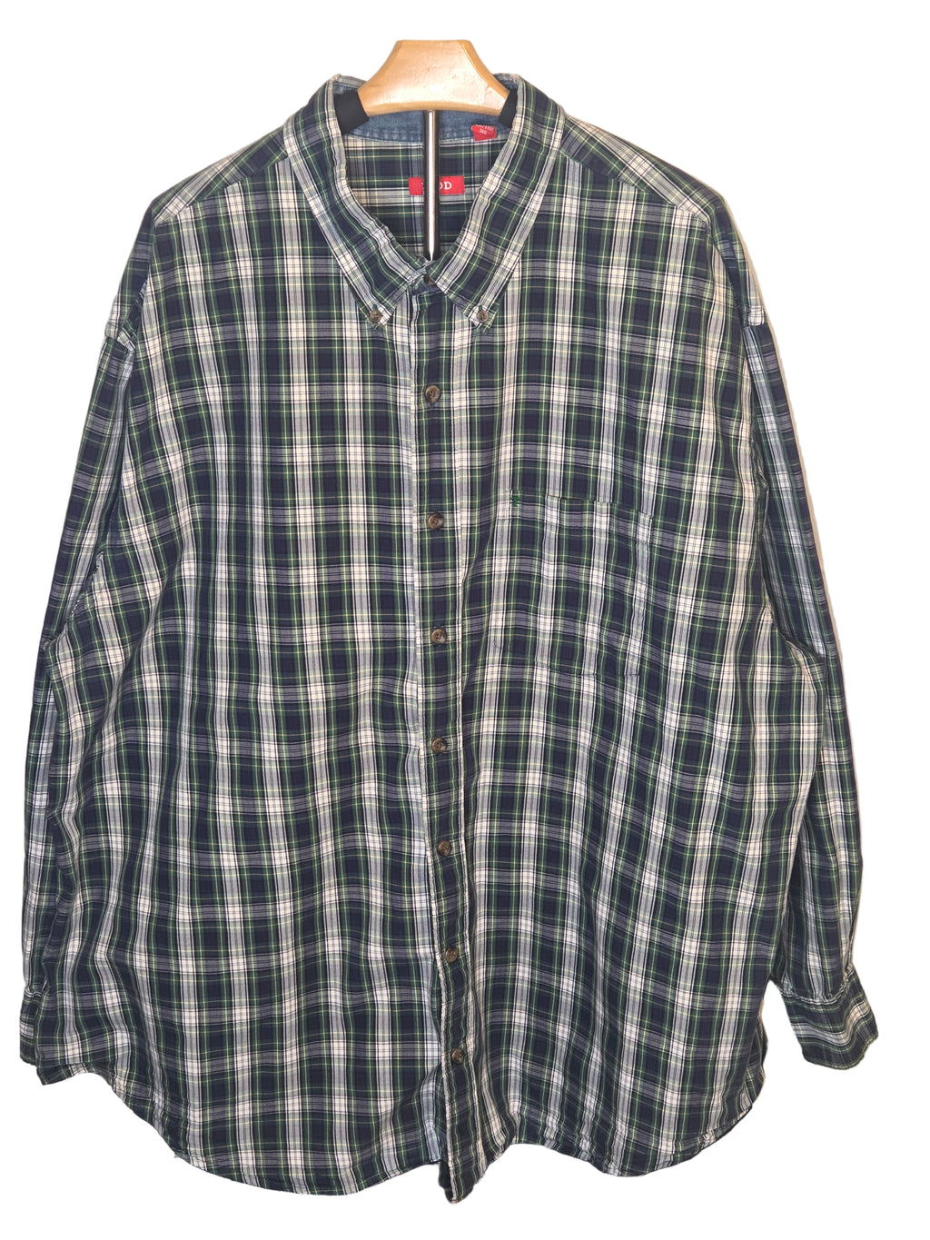 IZOD PLAID SHIRT SIZE 3XL