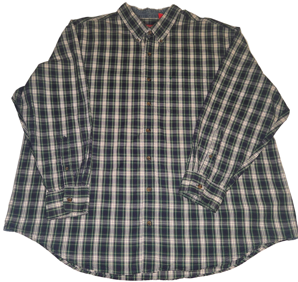 IZOD PLAID SHIRT SIZE 3XL