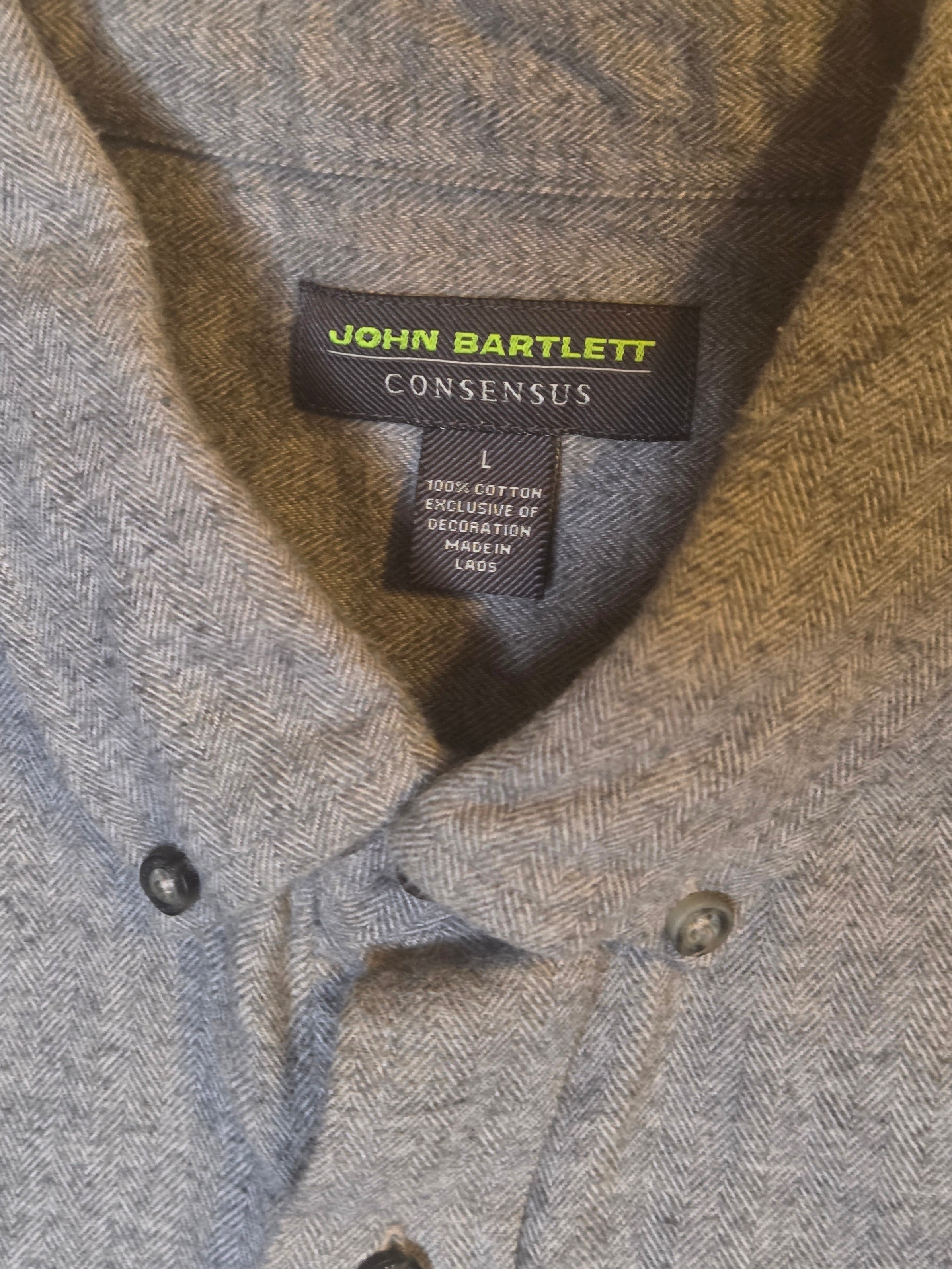 JOHN BARTLETT SHIRT SIZE L
