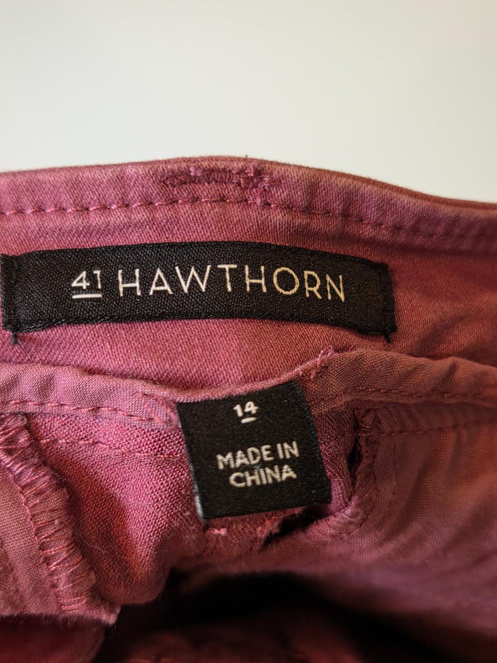 41 HAWTHORN SKINNY PANT SIZE 14