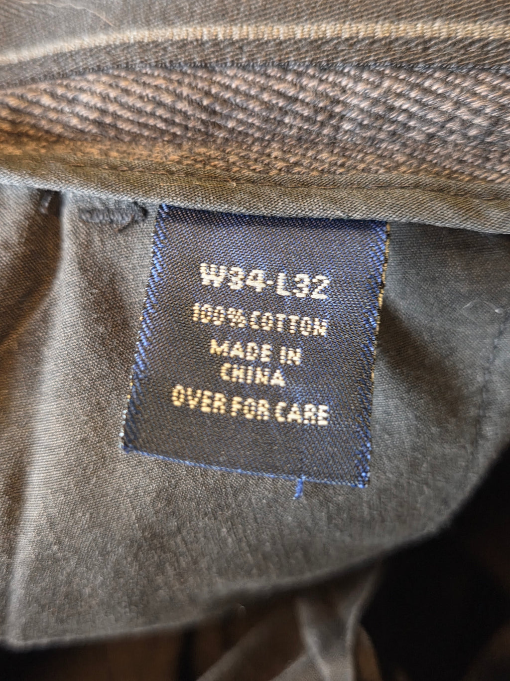 STRUCTURE VINTAGE DRESS PANT SIZE 34/32