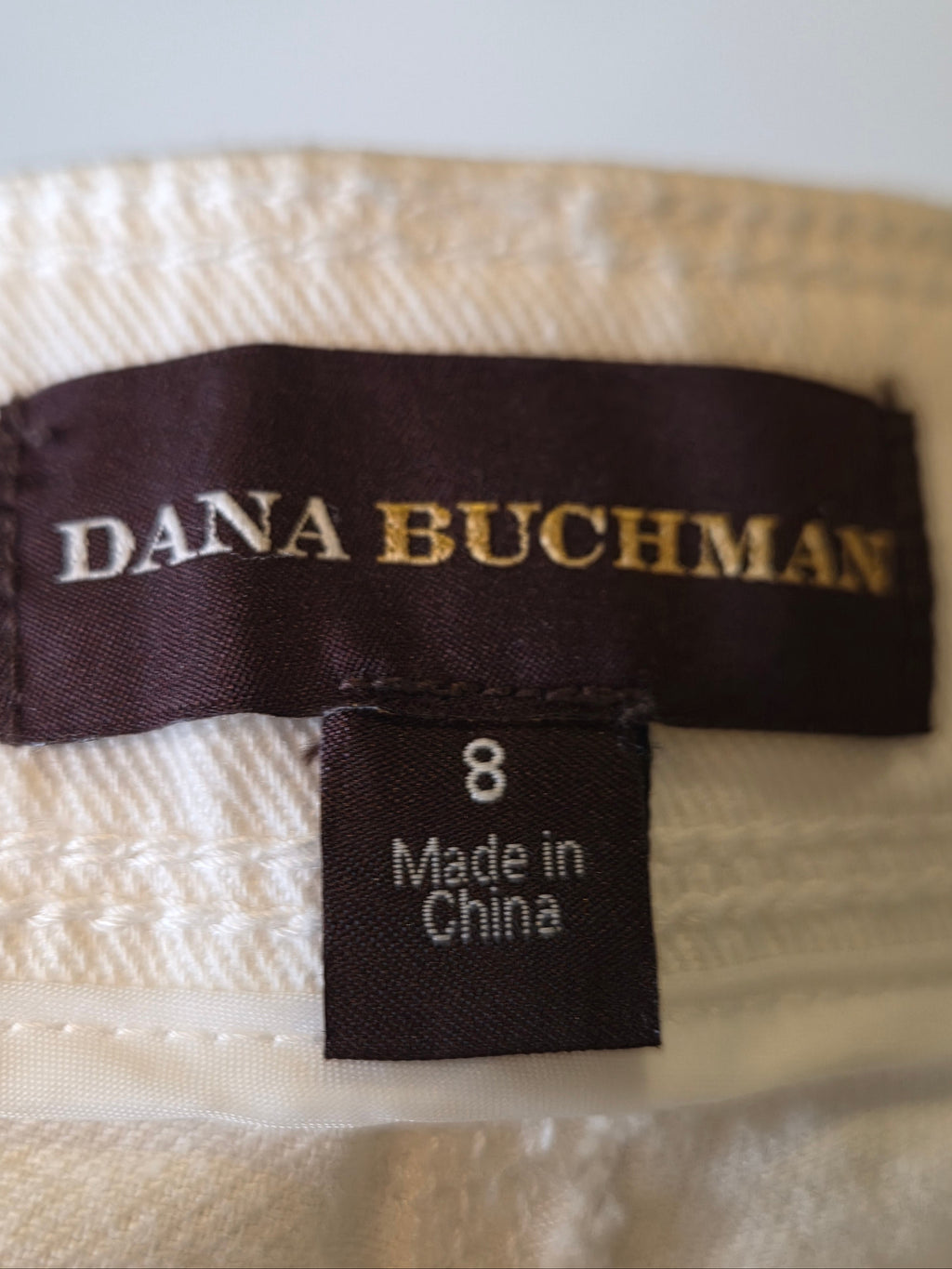 DANA BUCHMAN JEANS SIZE 8