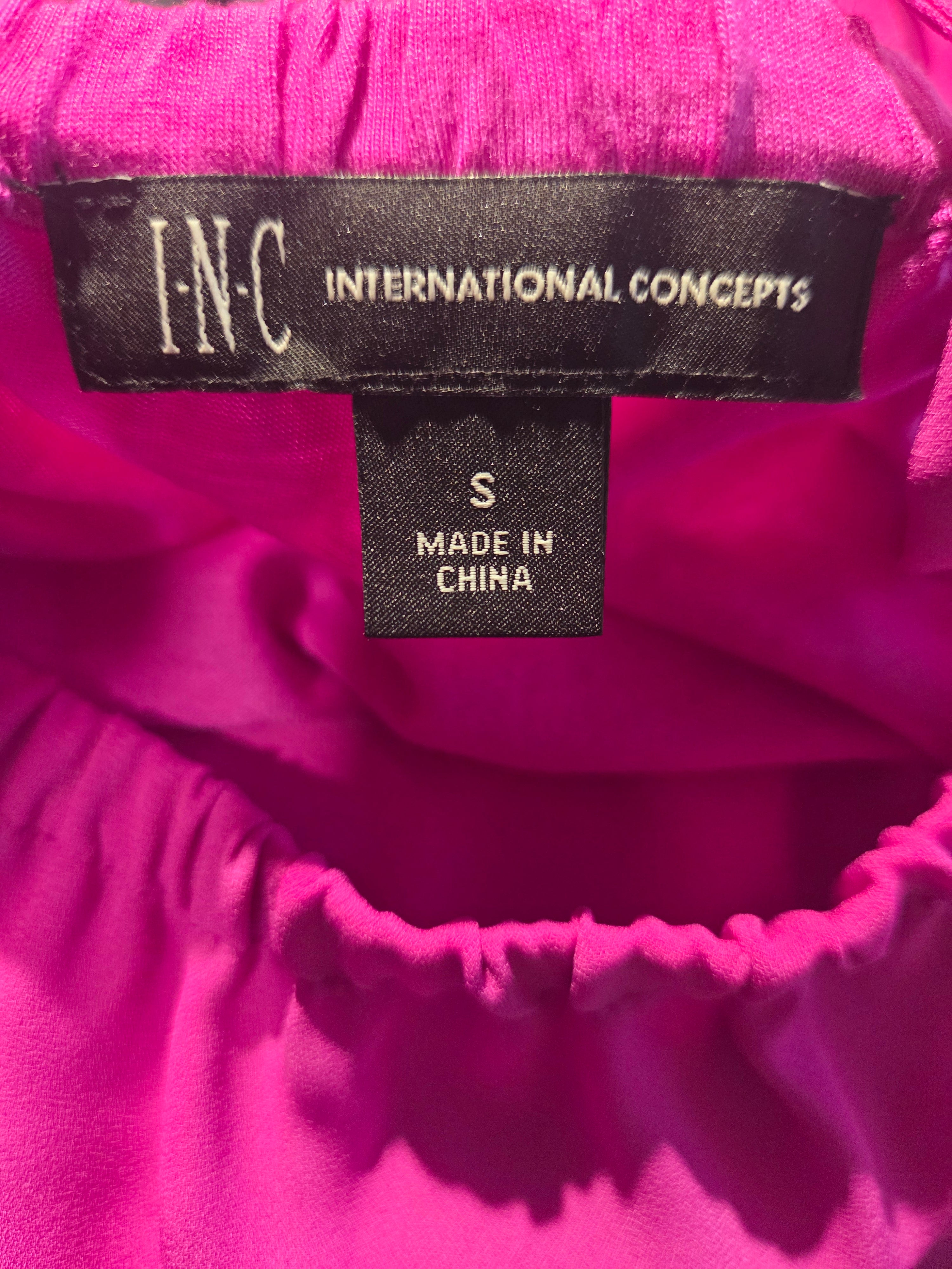 INTERNATIONAL CONCEPTS BLOUSE SIZE S