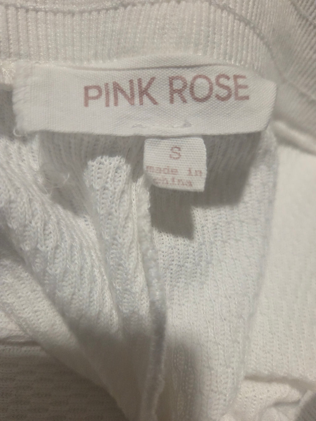 PINK ROSE PANT SIZE S