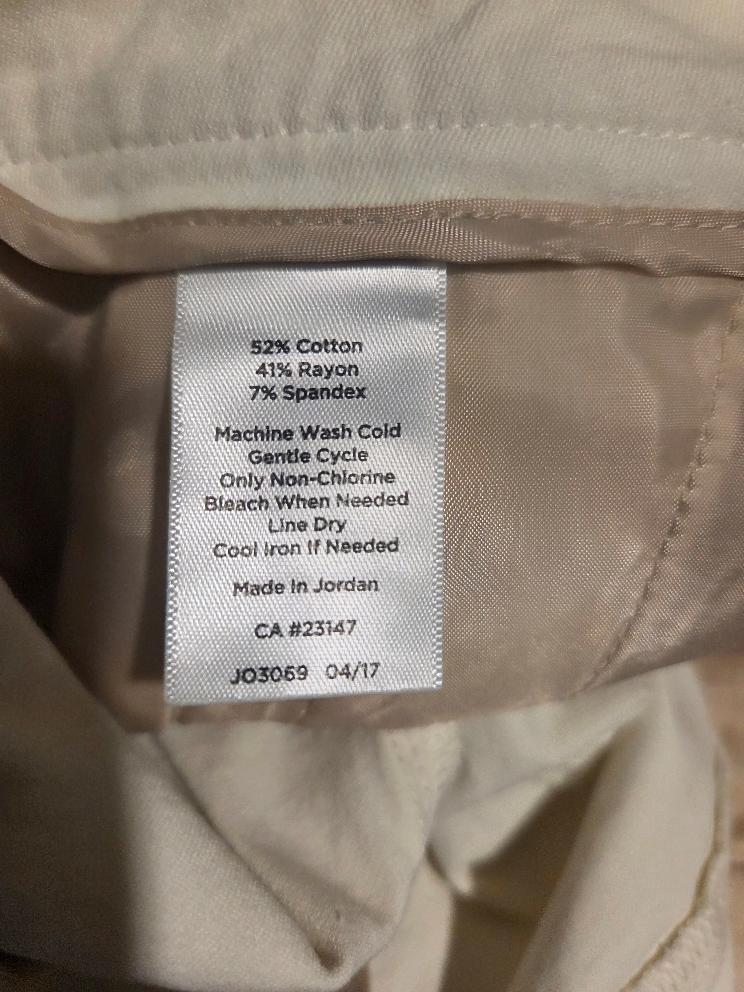 TALBOTS CAPRI PANT SIZE 10P