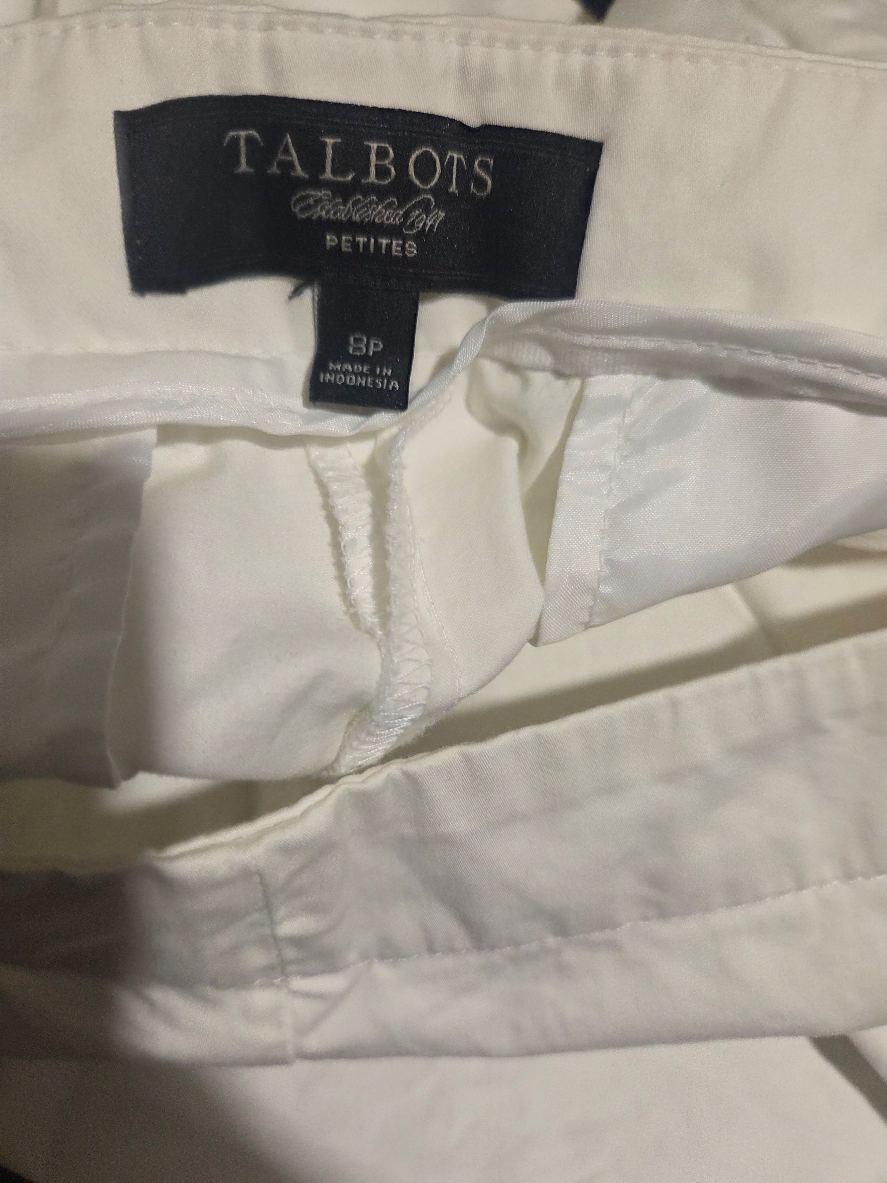 TALBOTS CAPRI PANTS SIZE 8P