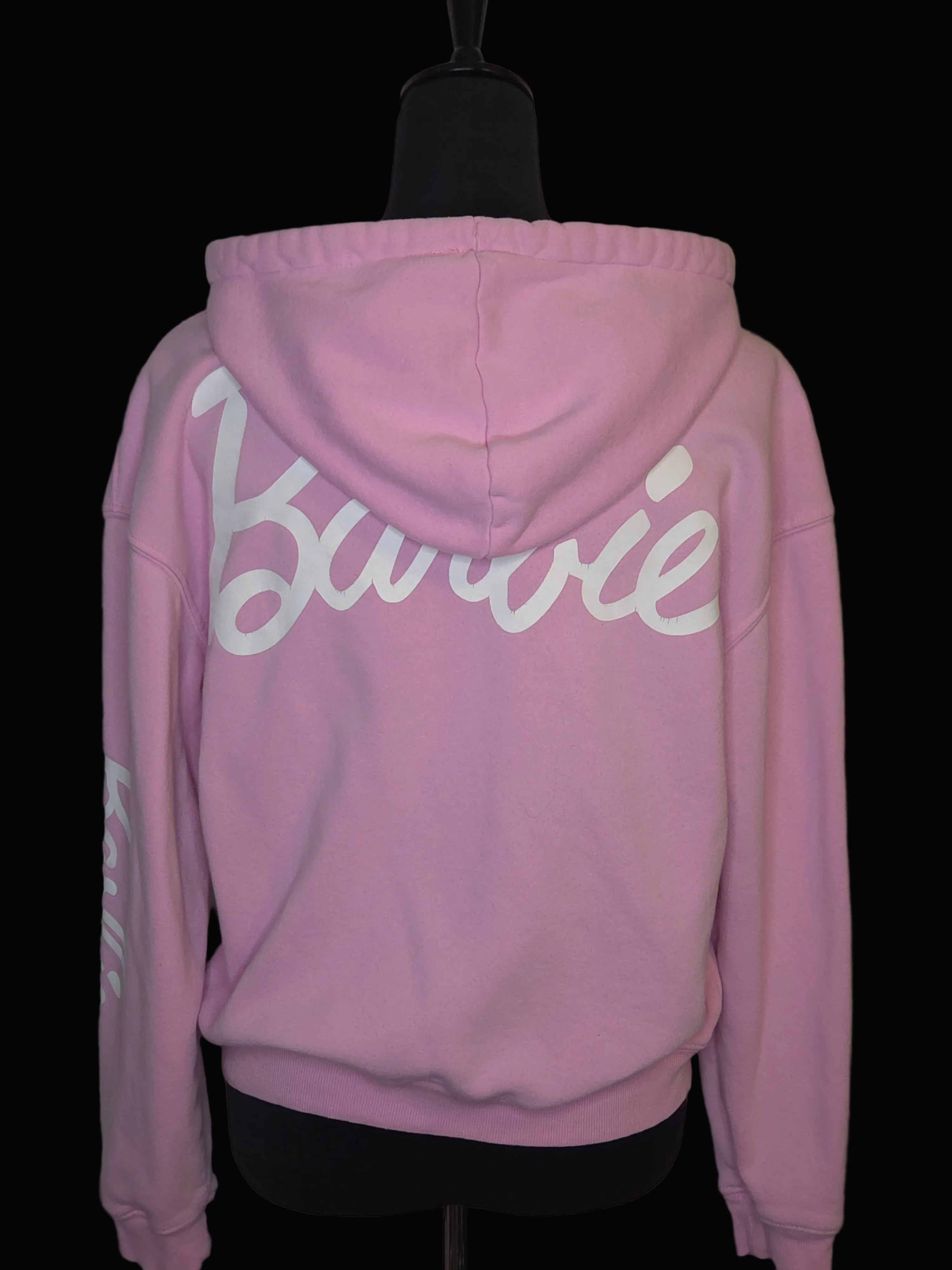 MATTEL BARBIE JUNIOR GIRLS HOODIE SIZE LARGE