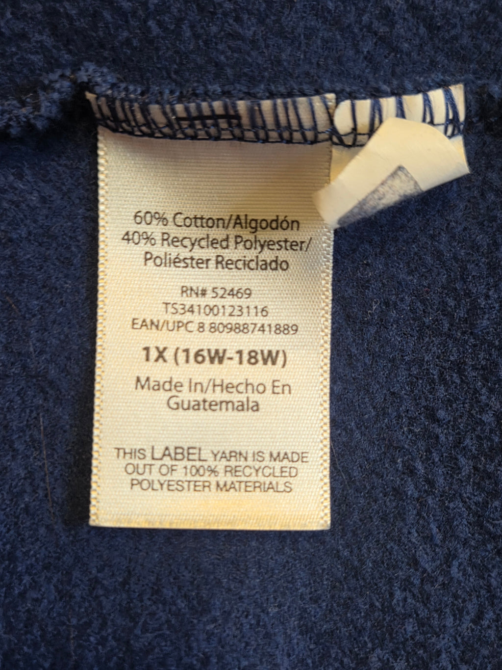 TERRA & SKY HOODIE SIZE 1X