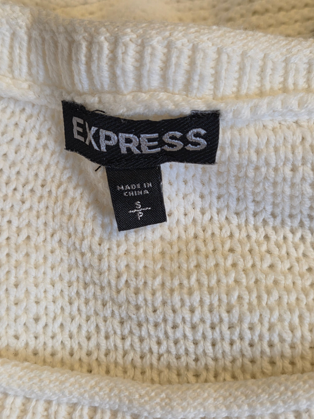 EXPRESS SWEATER SIZE SMALL