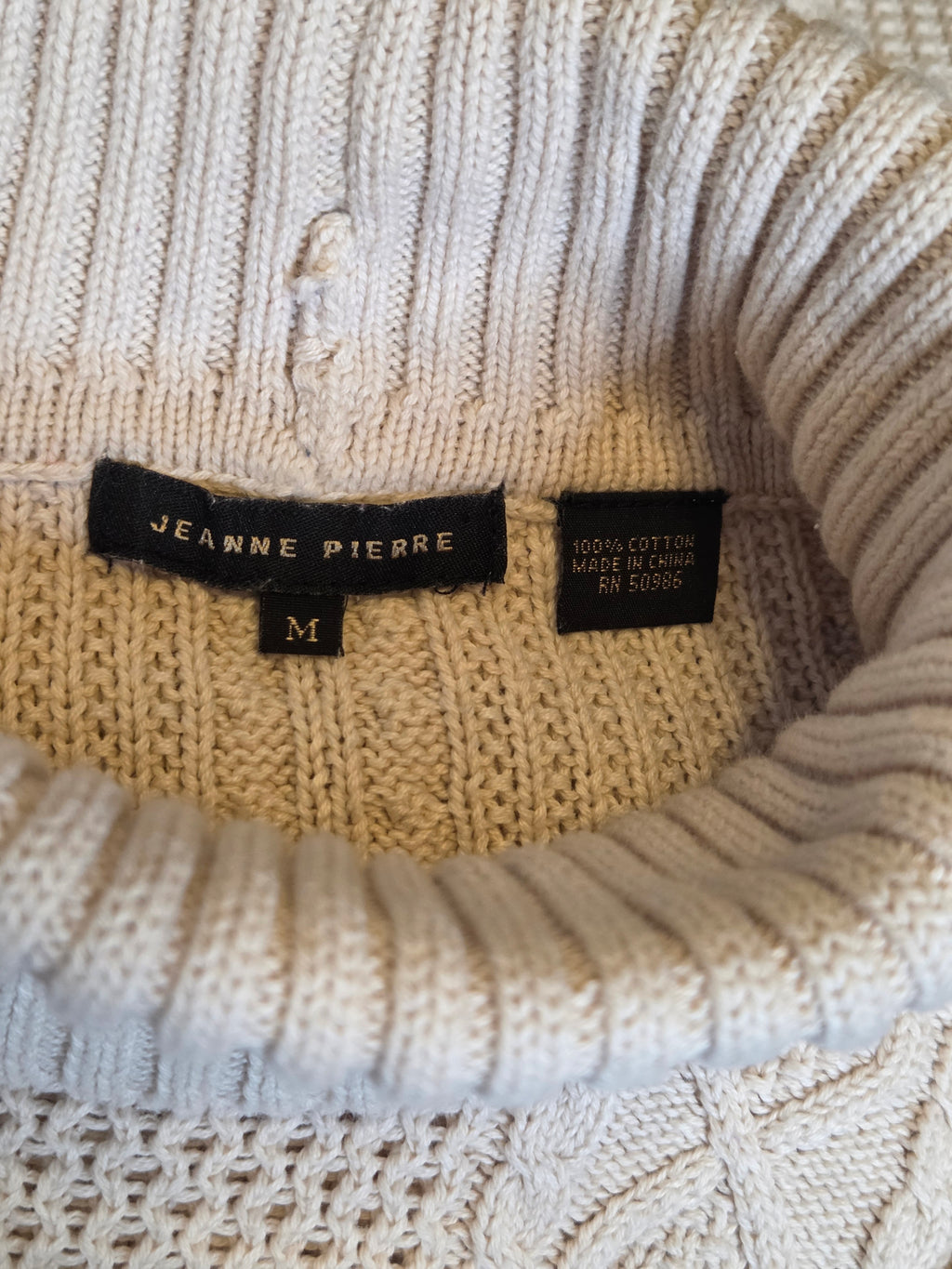JEANNE PIERRE  SIZE M
