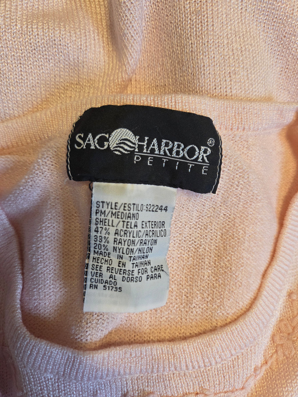 SAG HARBOR PETITE SIZE M