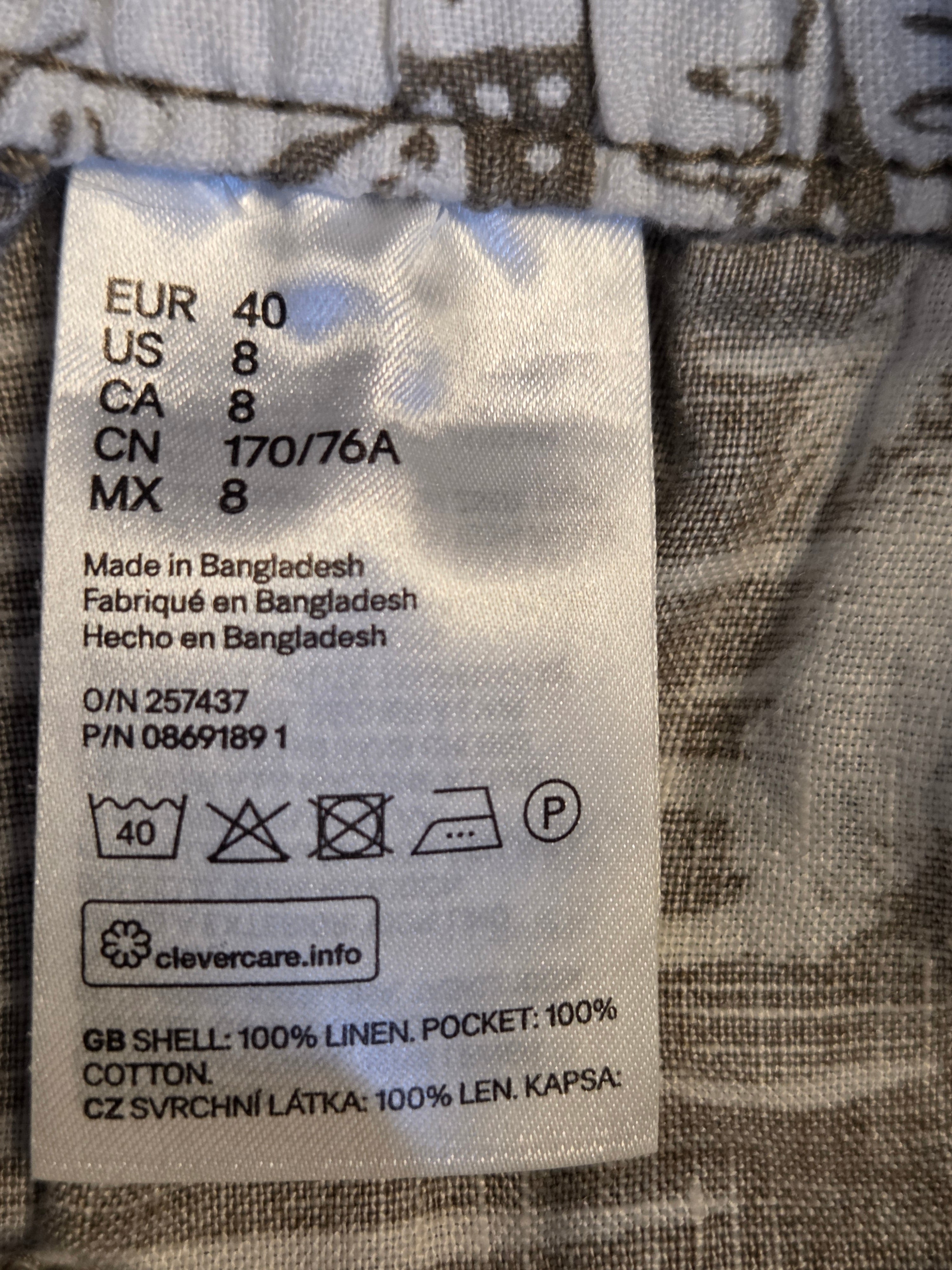 DESMOND&DEMPSEY+H&M  SIZE 8