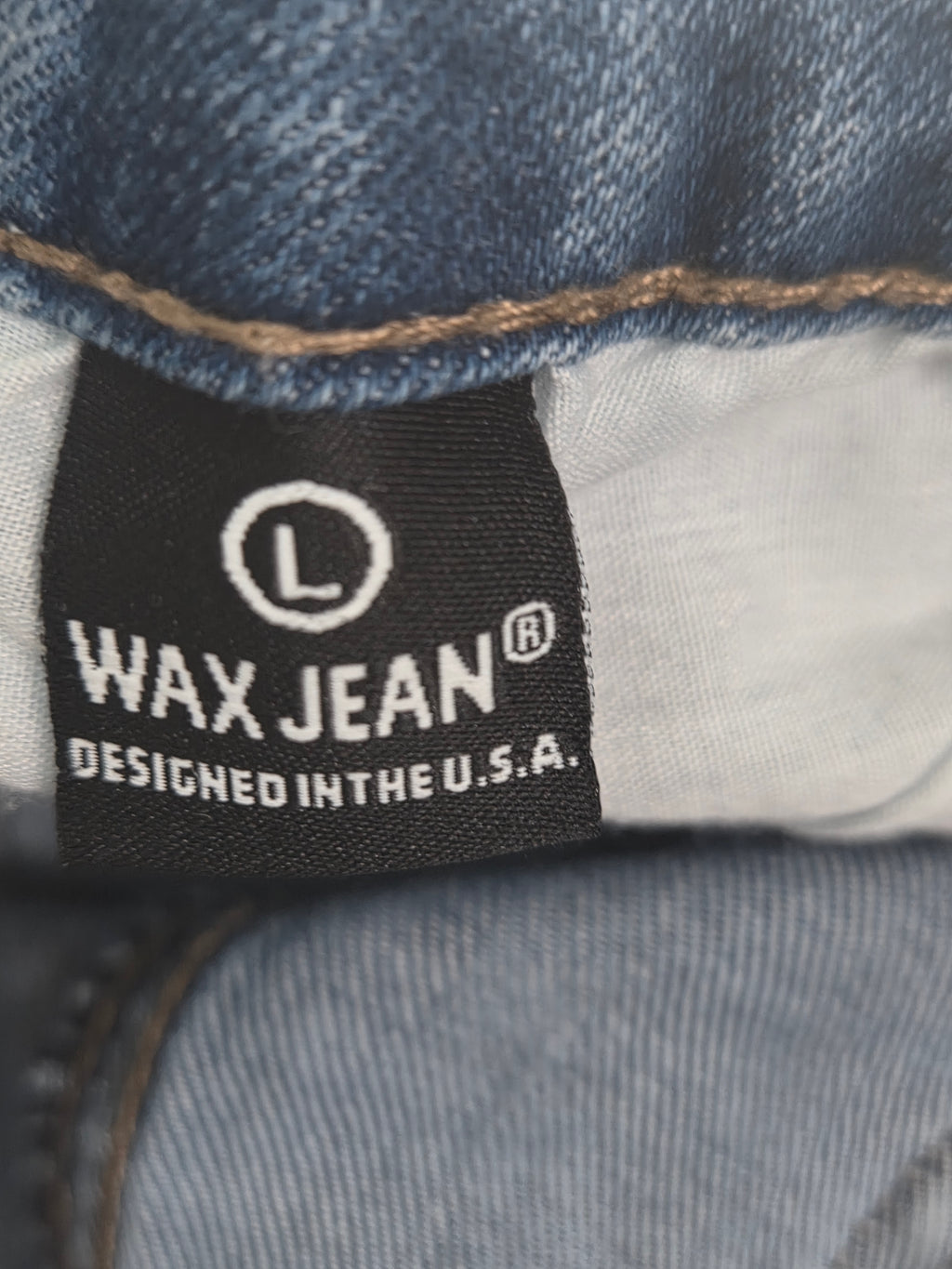 WAX JEAN SIZE LARGE