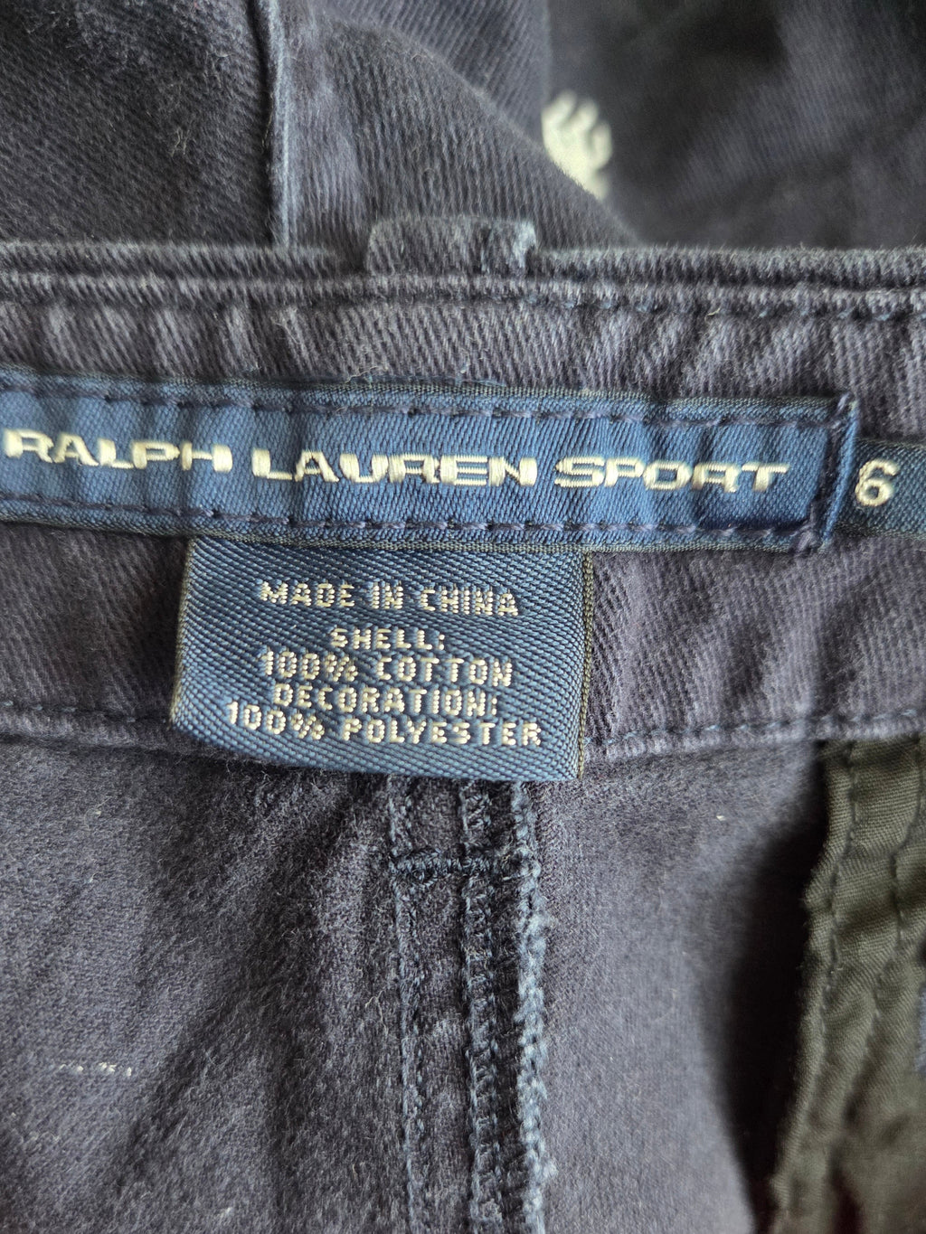 RALPH LAUREN SPORT SIZE 6