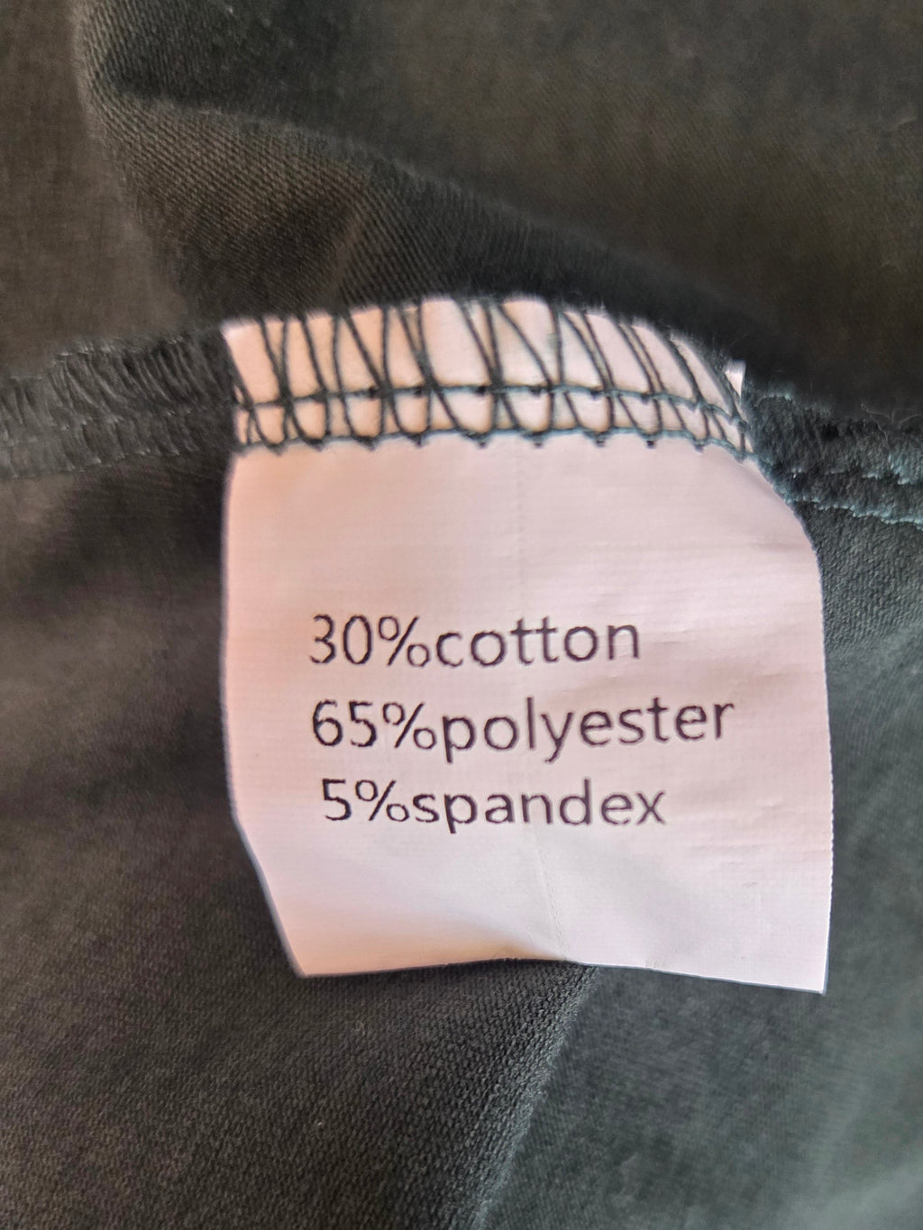 Unbranded Green Dress Ankle Length Women's Cotton Polyester Spandex Size Medium