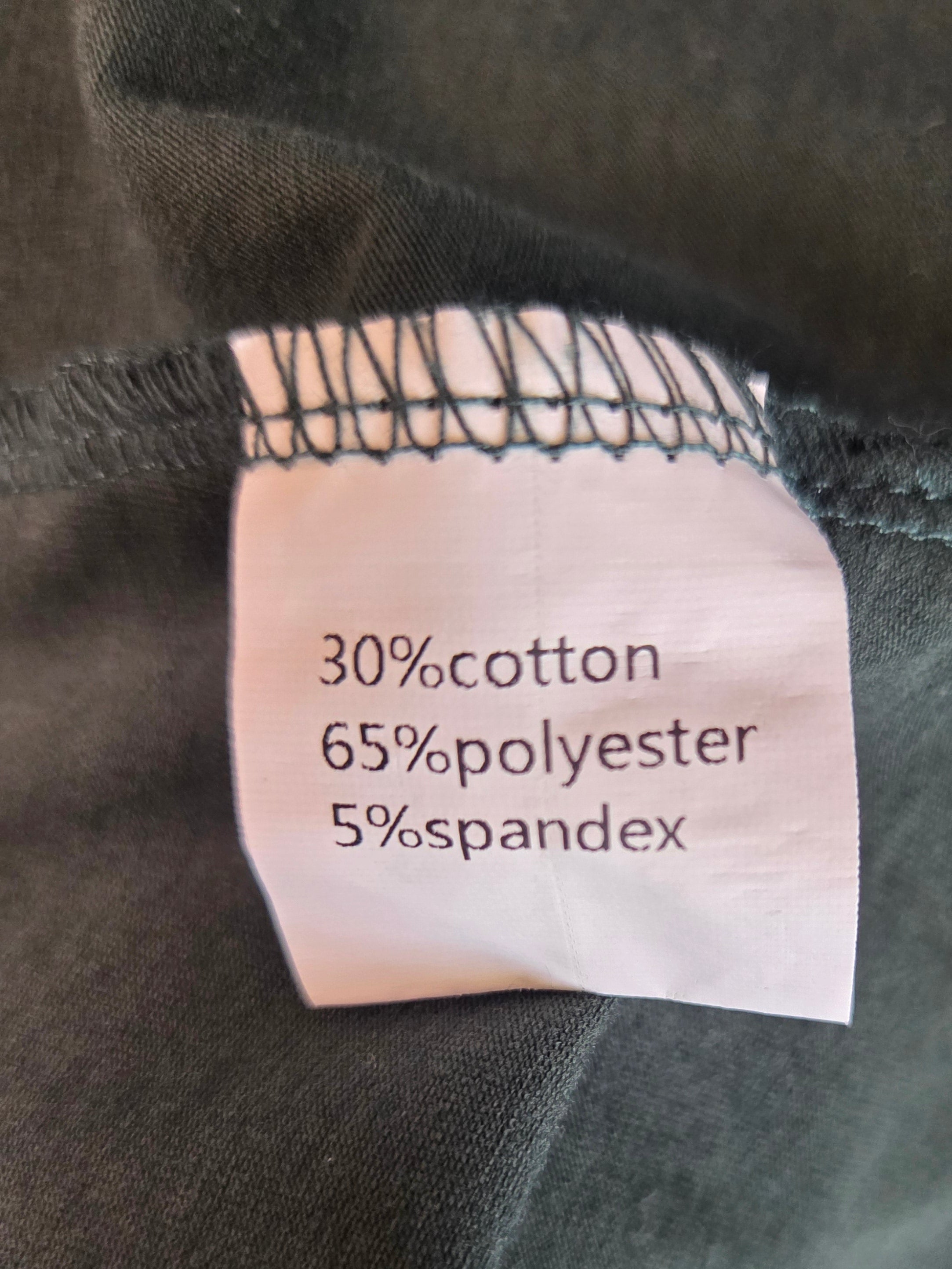 Unbranded Green Dress Ankle Length Women's Cotton Polyester Spandex Size Medium