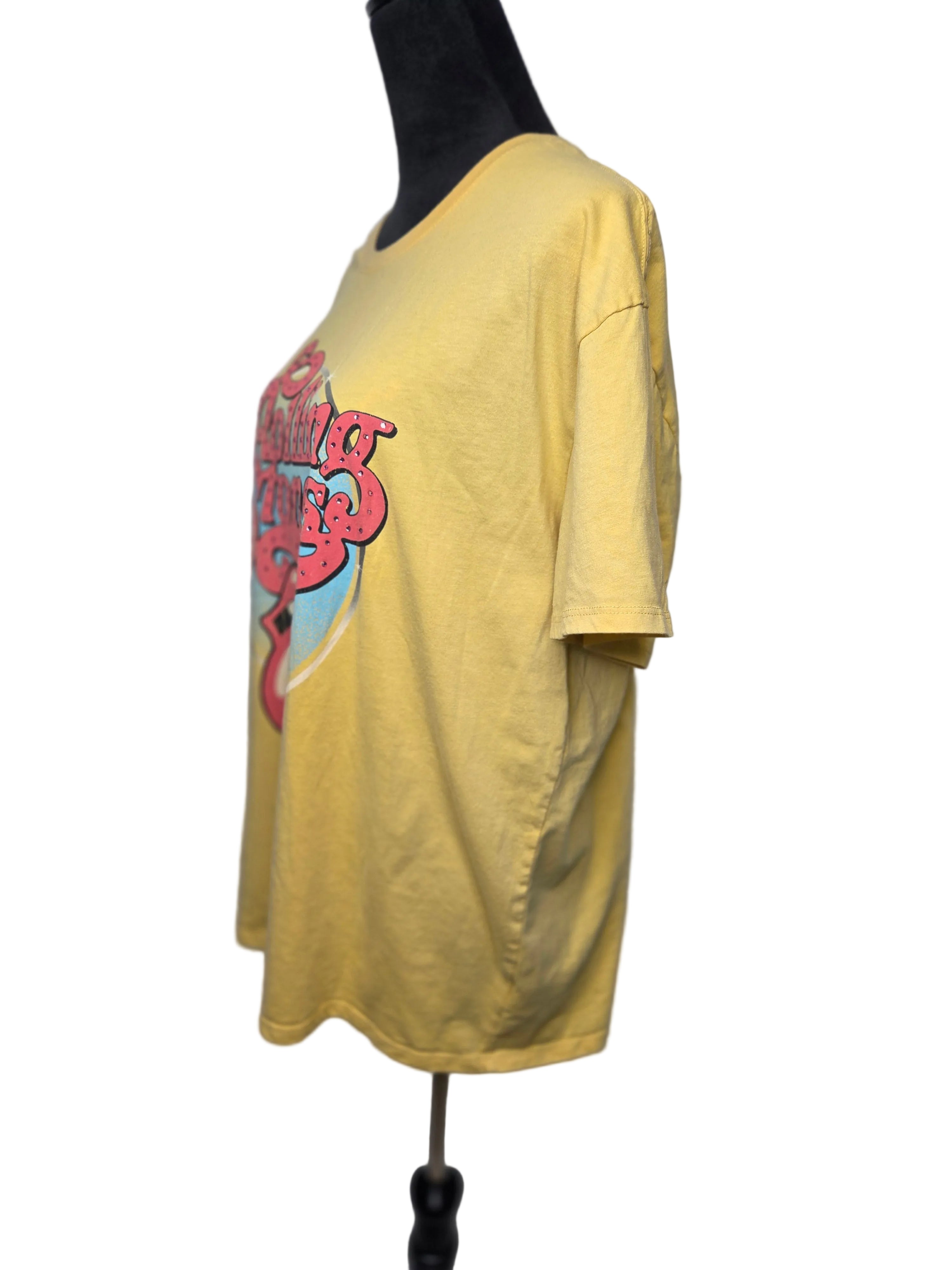 TIME AND TRU ROLLING STONES WOMEN'S SIZE XXL