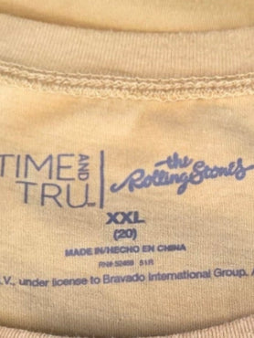 TIME AND TRU ROLLING STONES WOMEN'S SIZE XXL
