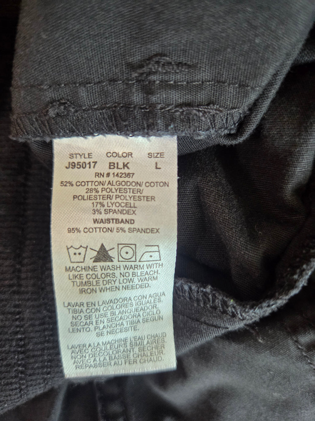 JAANUU SCRUBS PANTS SIZE LARGE