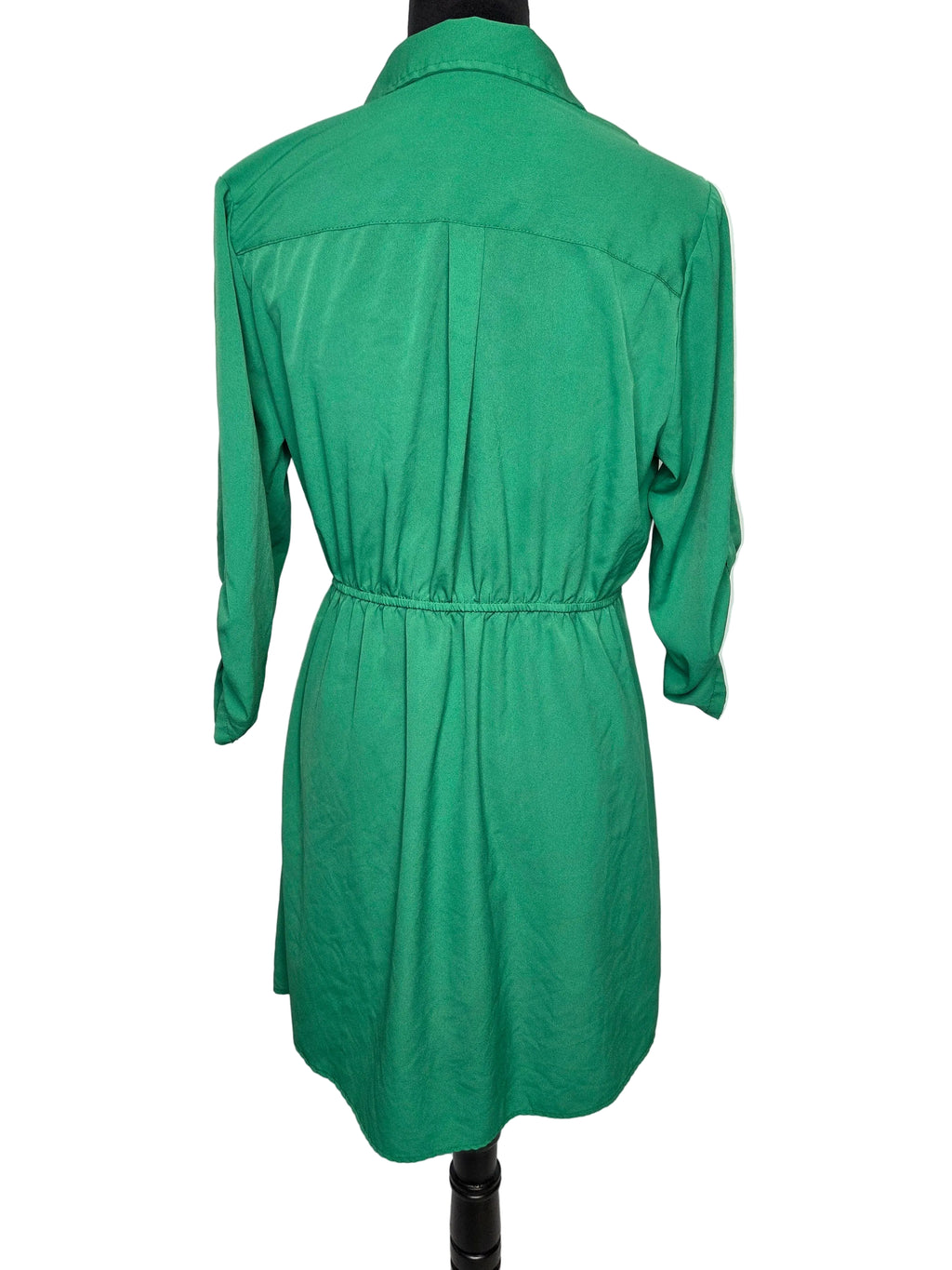 MPH Collection Women's Green Polyester Dress Size L