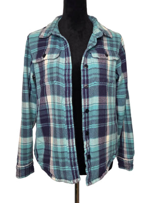 L.L Bean Plaid Women's Cotton Jacket Size XS