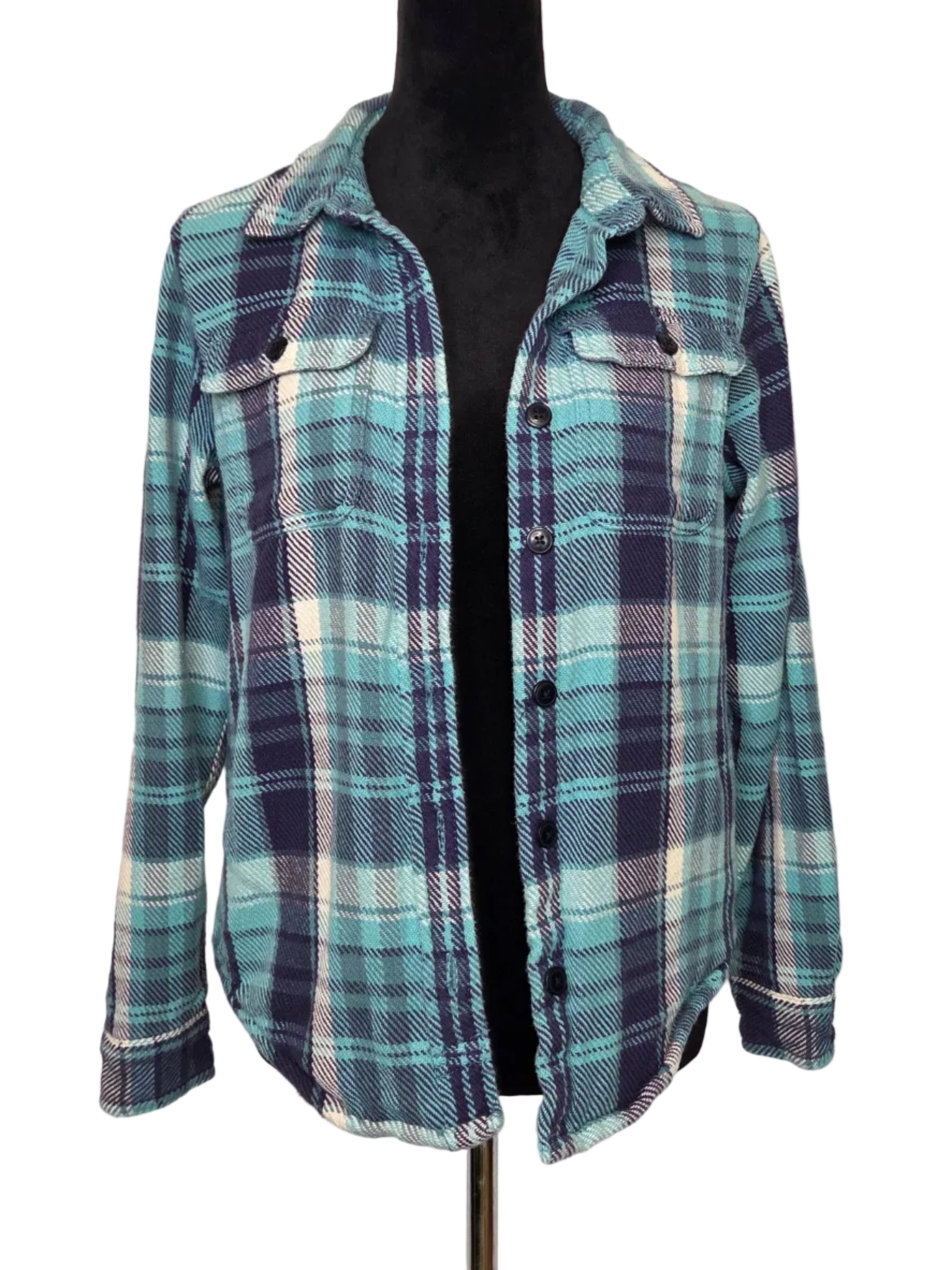 L.L Bean Plaid Women's Cotton Jacket Size XS