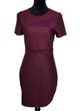 Express Women's Dress Burgundy Polyester Spandex Size 6