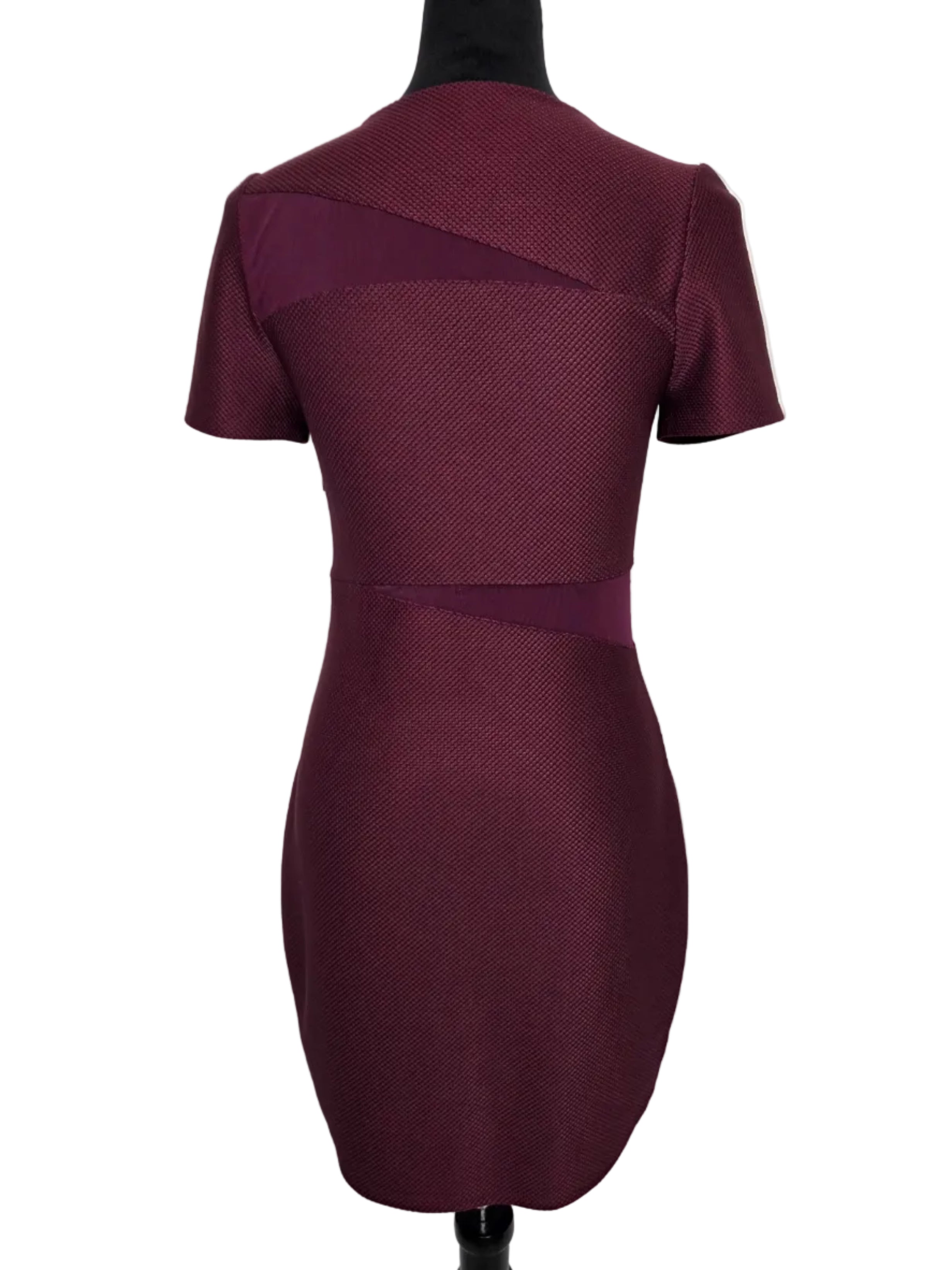 Express Women's Dress Burgundy Polyester Spandex Size 6
