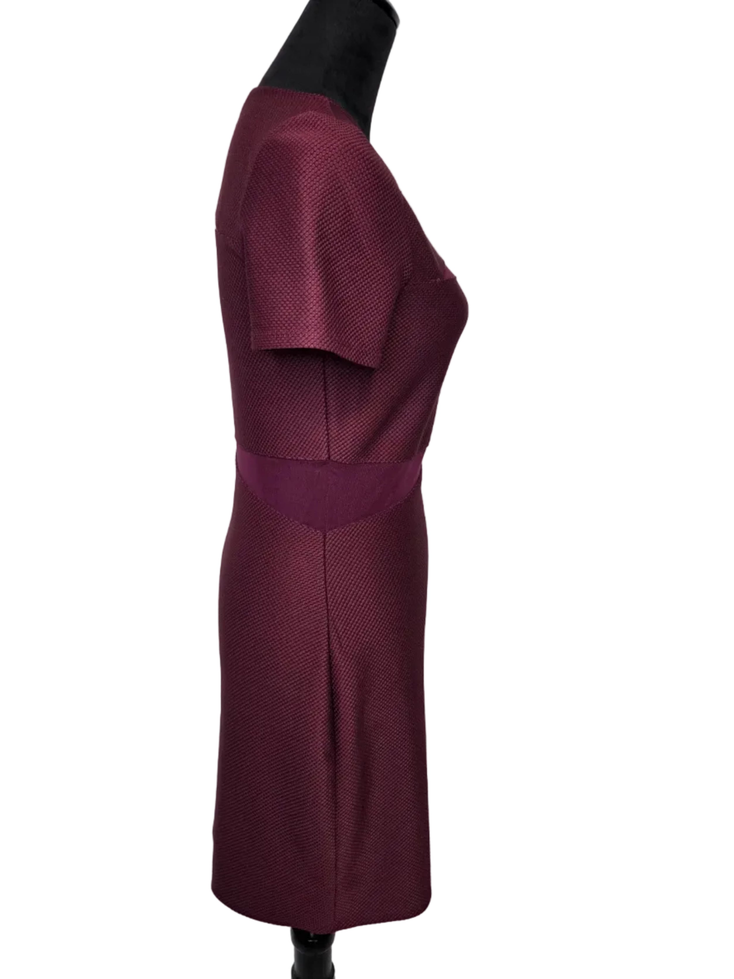 Express Women's Dress Burgundy Polyester Spandex Size 6