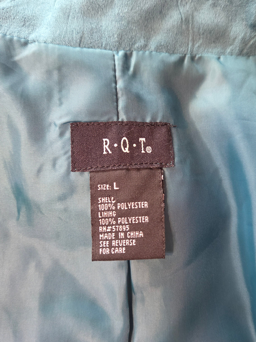 R.Q.T Women's Jacket, Green, Polyester, Size L