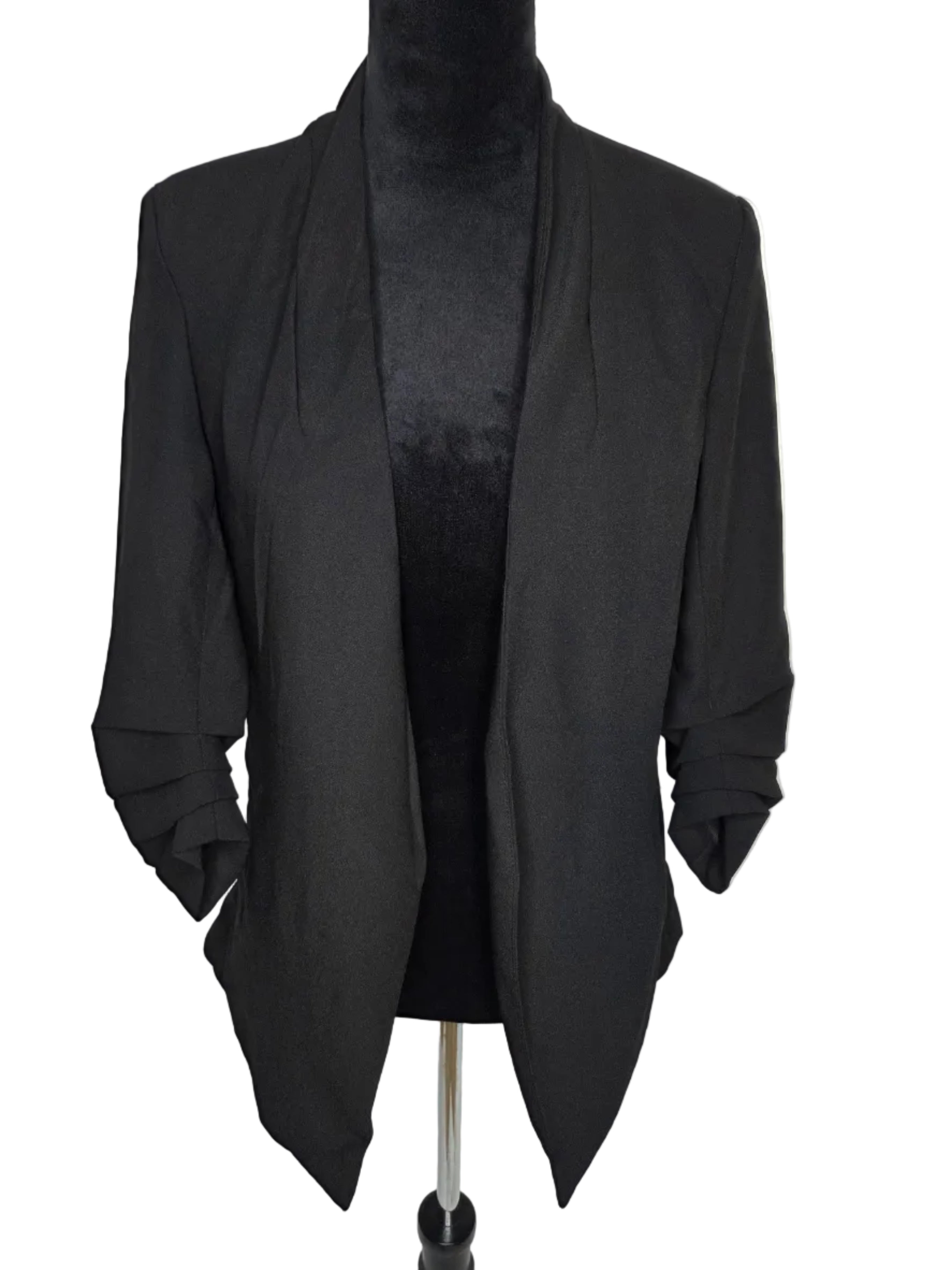 Unbranded Women's Blazer Black Polyester Estimated Size Small