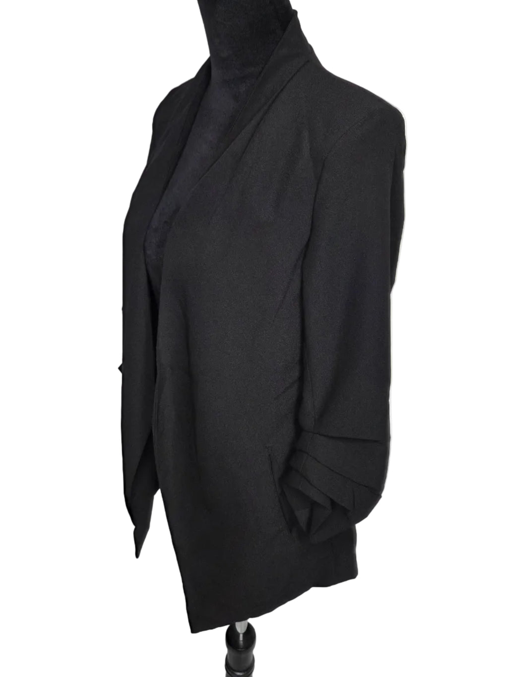 Unbranded Women's Blazer Black Polyester Estimated Size Small