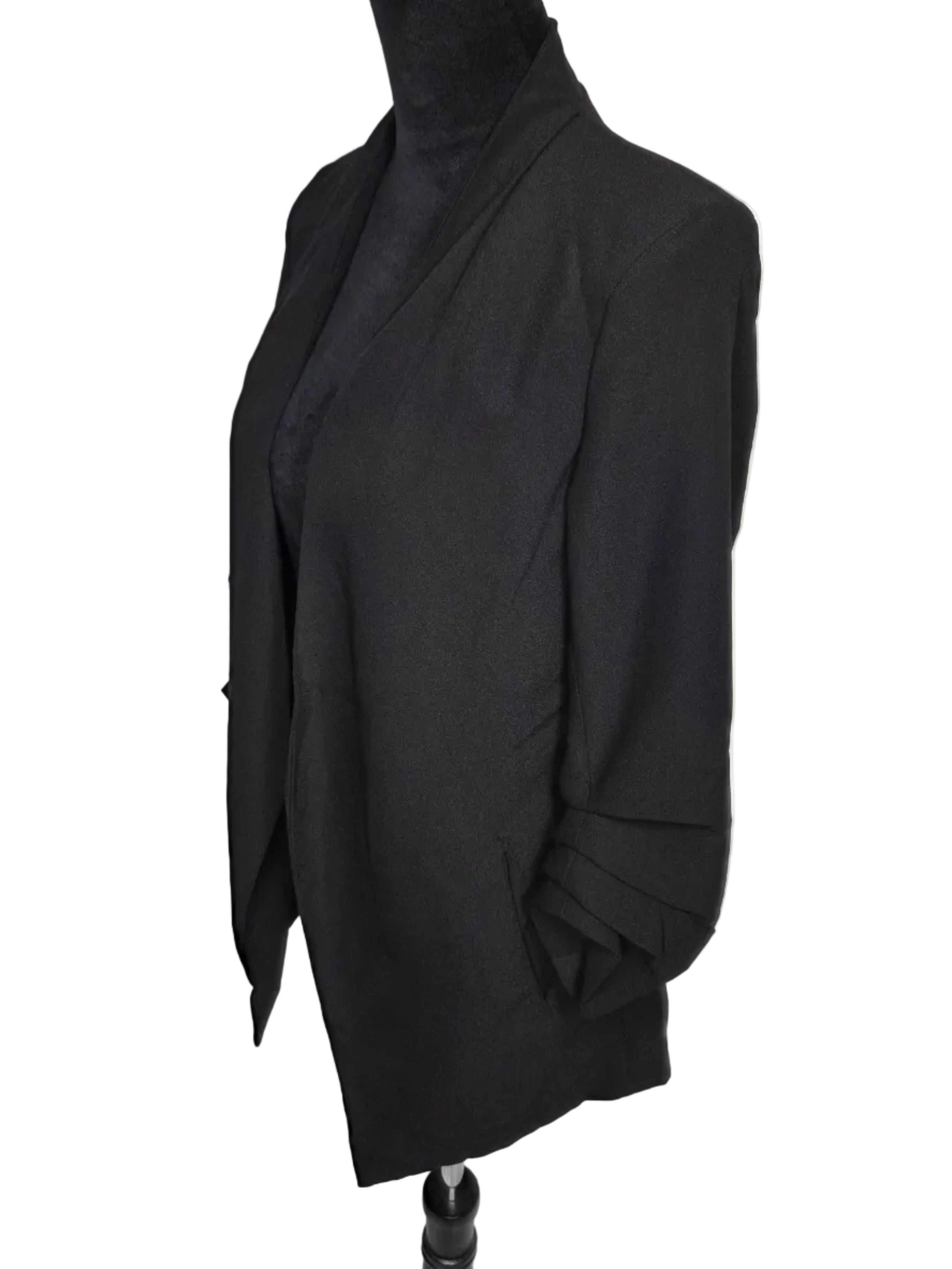 Unbranded Women's Blazer Black Polyester Estimated Size Small
