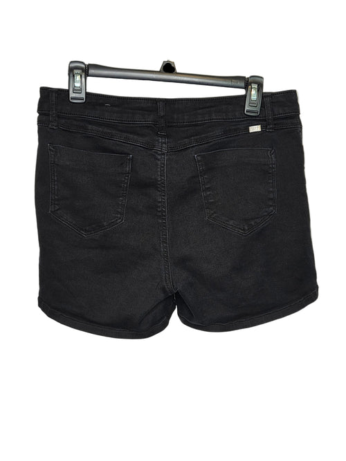 1822 Denim Women's Black Shorts Cotton Polyester Spandex Size 14