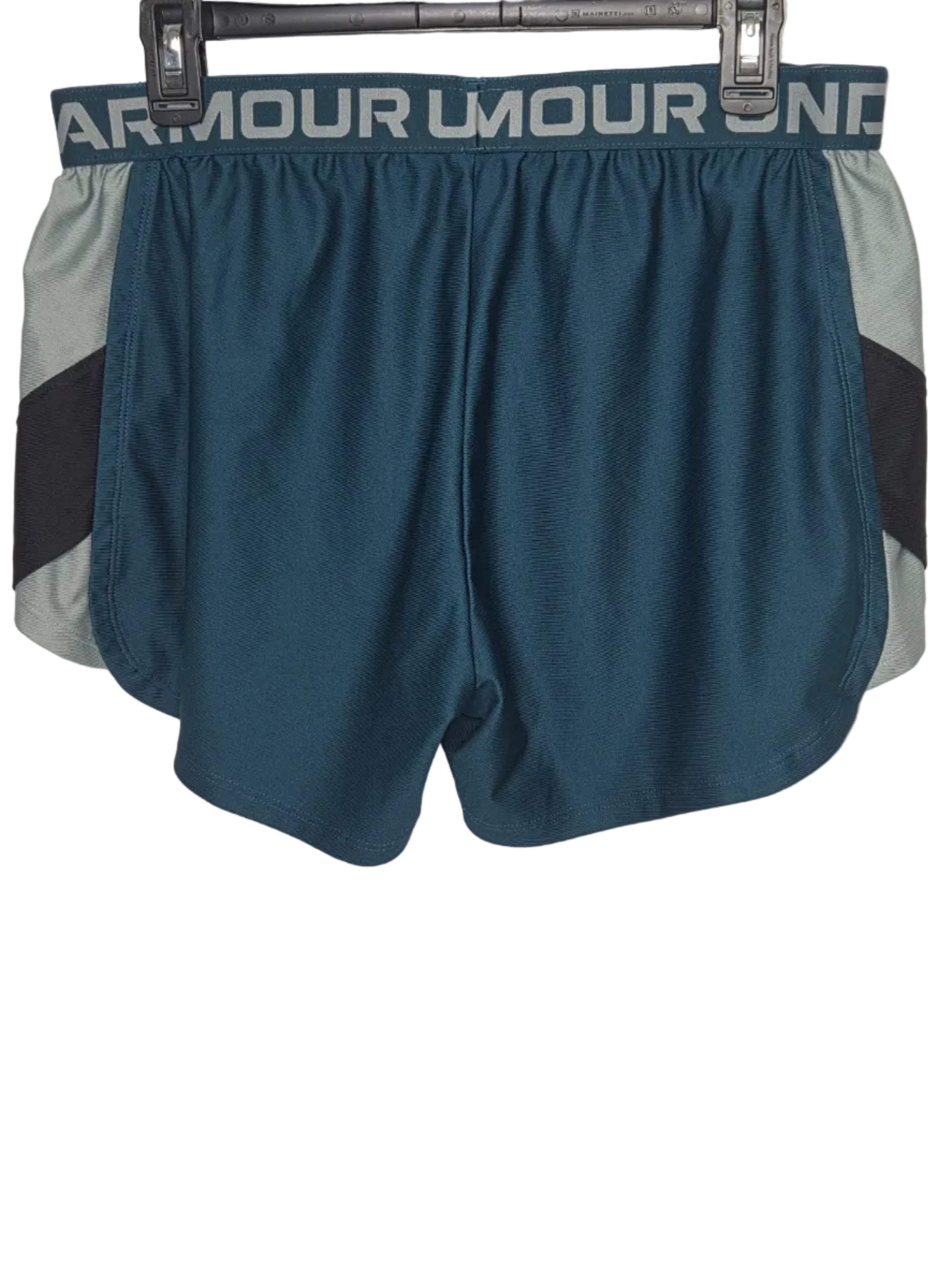 Under Armour Women's Athletic Shorts Multi Colored Polyester Size L