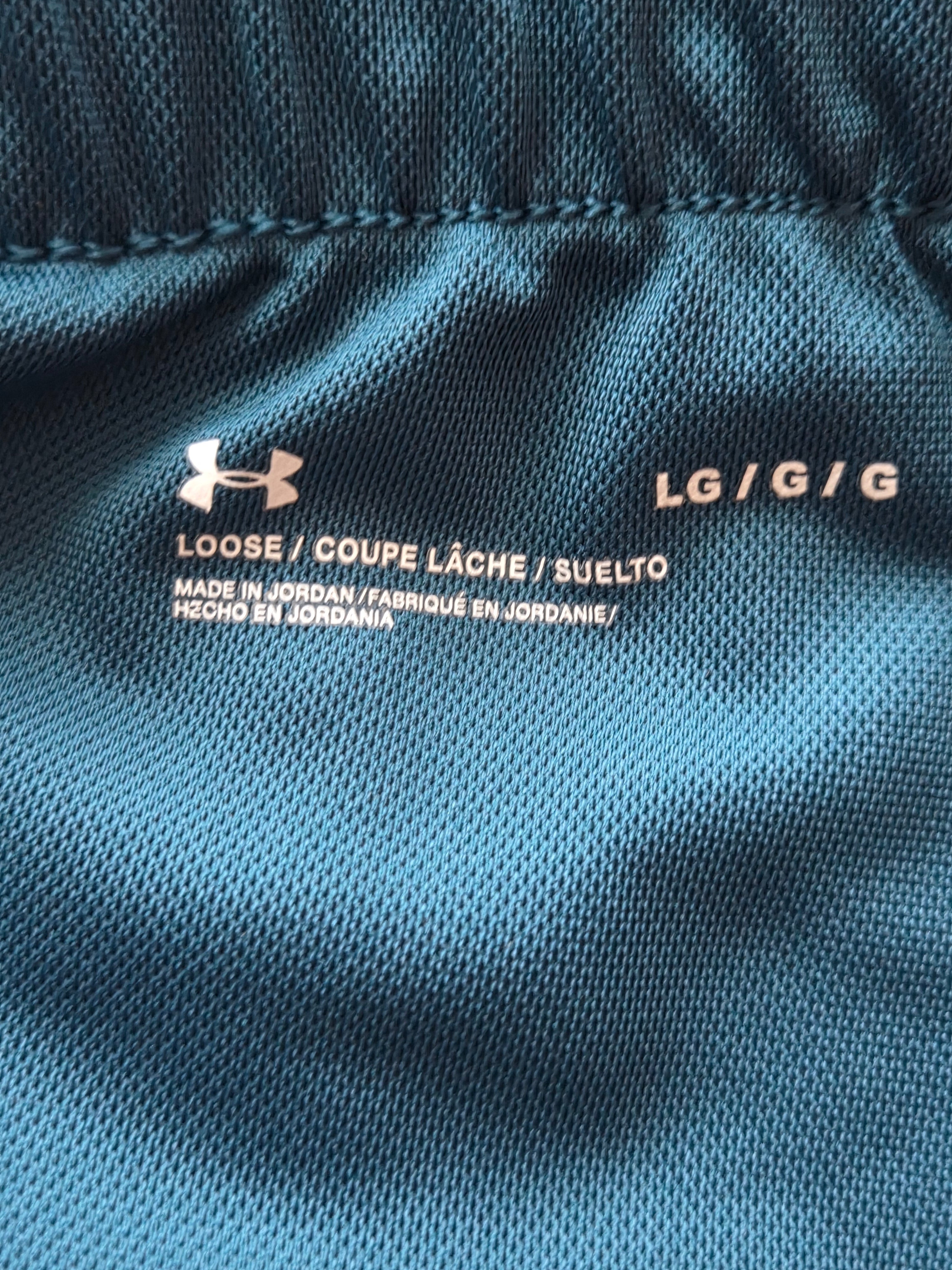 Under Armour Women's Athletic Shorts Multi Colored Polyester Size L