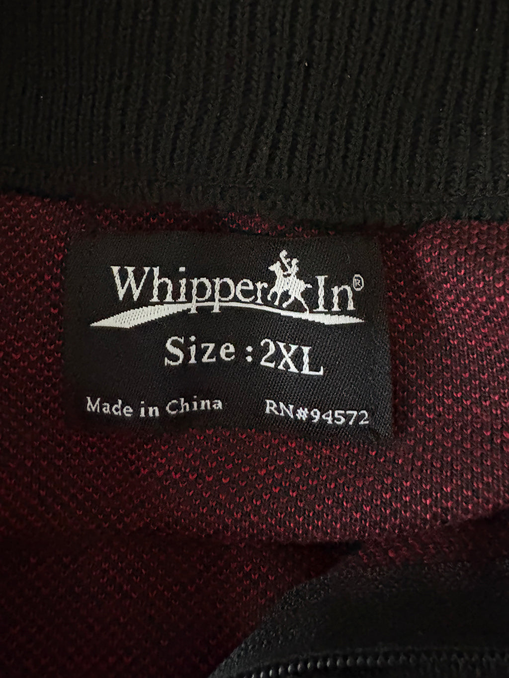 WHIPPER IN  2XL