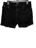 Gap Denim Shorts Women's Black Cotton Spandex Size 10/30