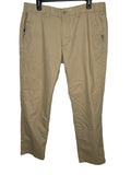 Eddie Bauer Men's Khaki Pants Cotton Polyester Spandex Size 36W 32L