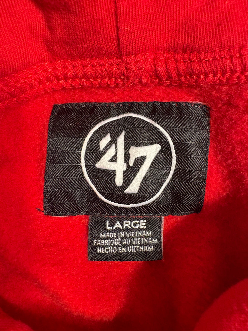 47 MEN'S WORLD SERIES 2022 HOODIE SIZE LARGE