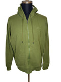 CHAMPION MEN'S HOODIE GREEN SIZE LARGE