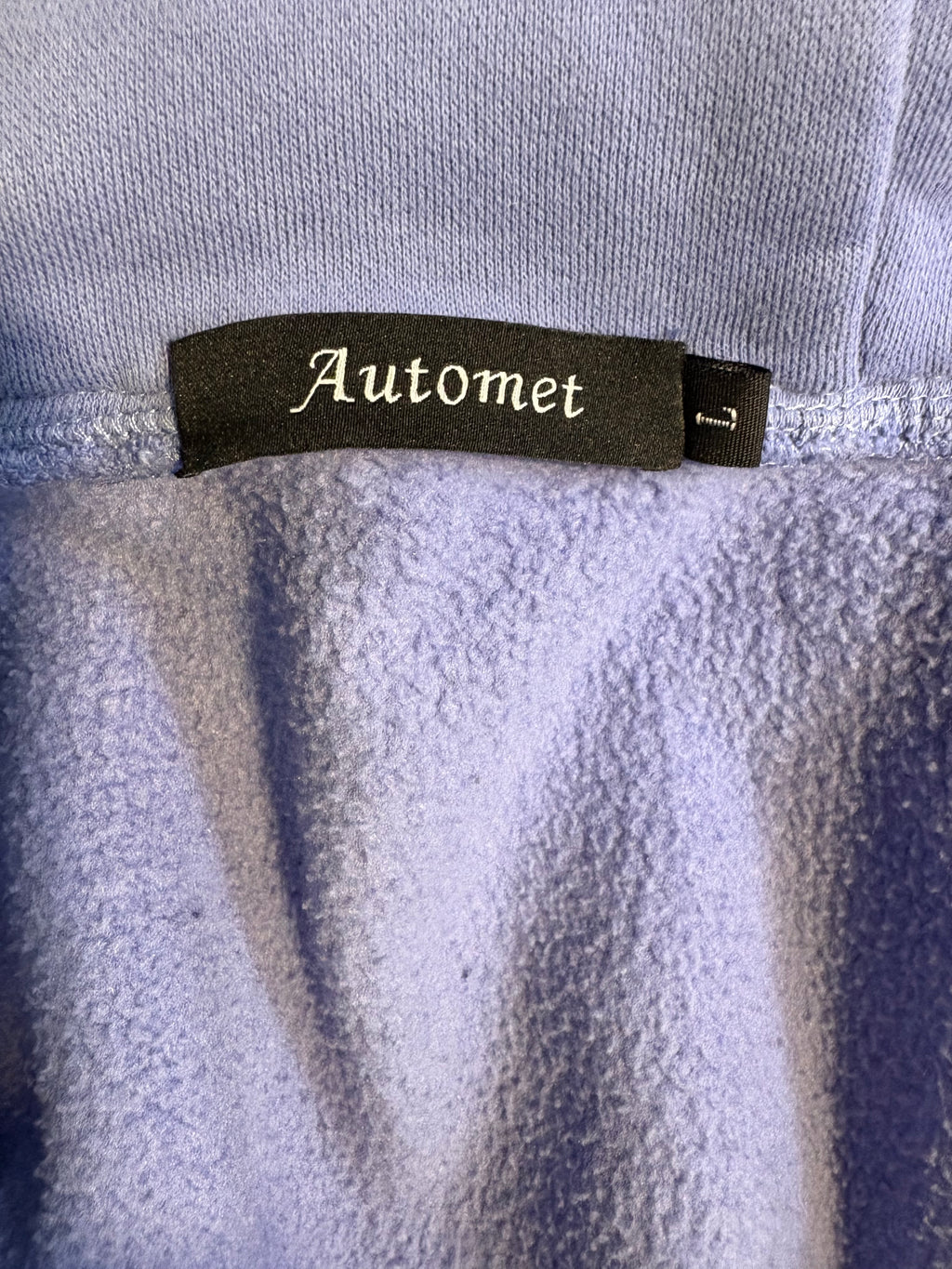 AUTOMET WOMEN'S 1/2 ZIP UP SWEATSHIRT SIZE LARGE