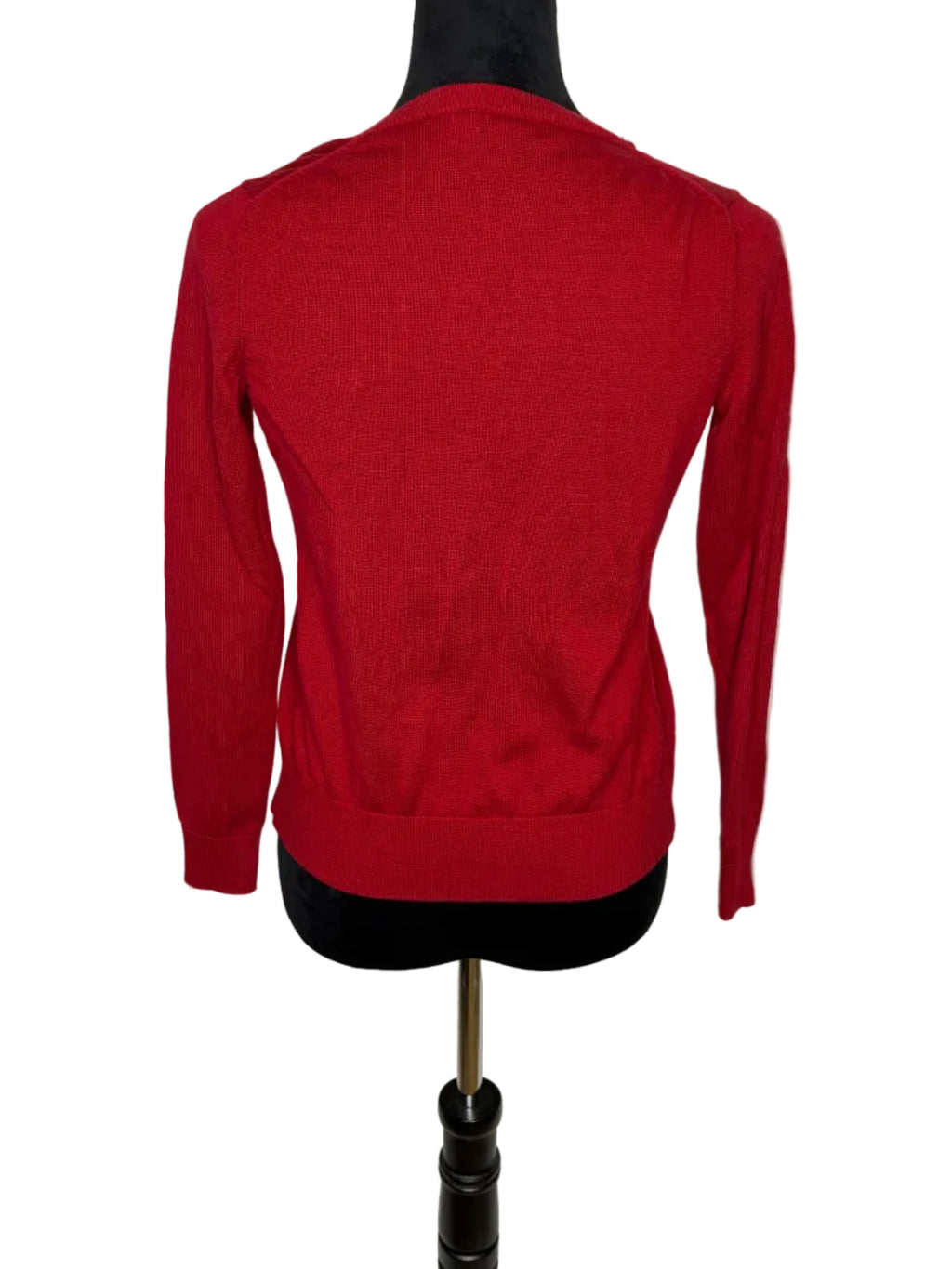 BANANA REPUBLIC RED CARDIGAN SIZE XS